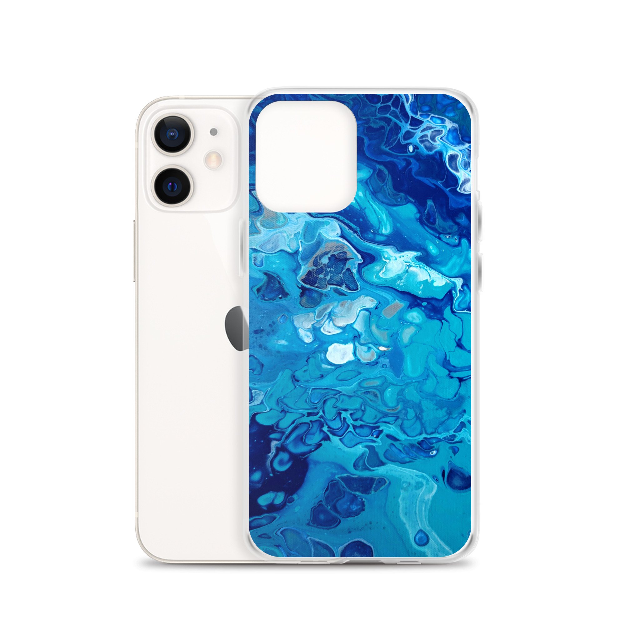 Clear Case for iPhone® - Currents of Clarity - Liminal Layers