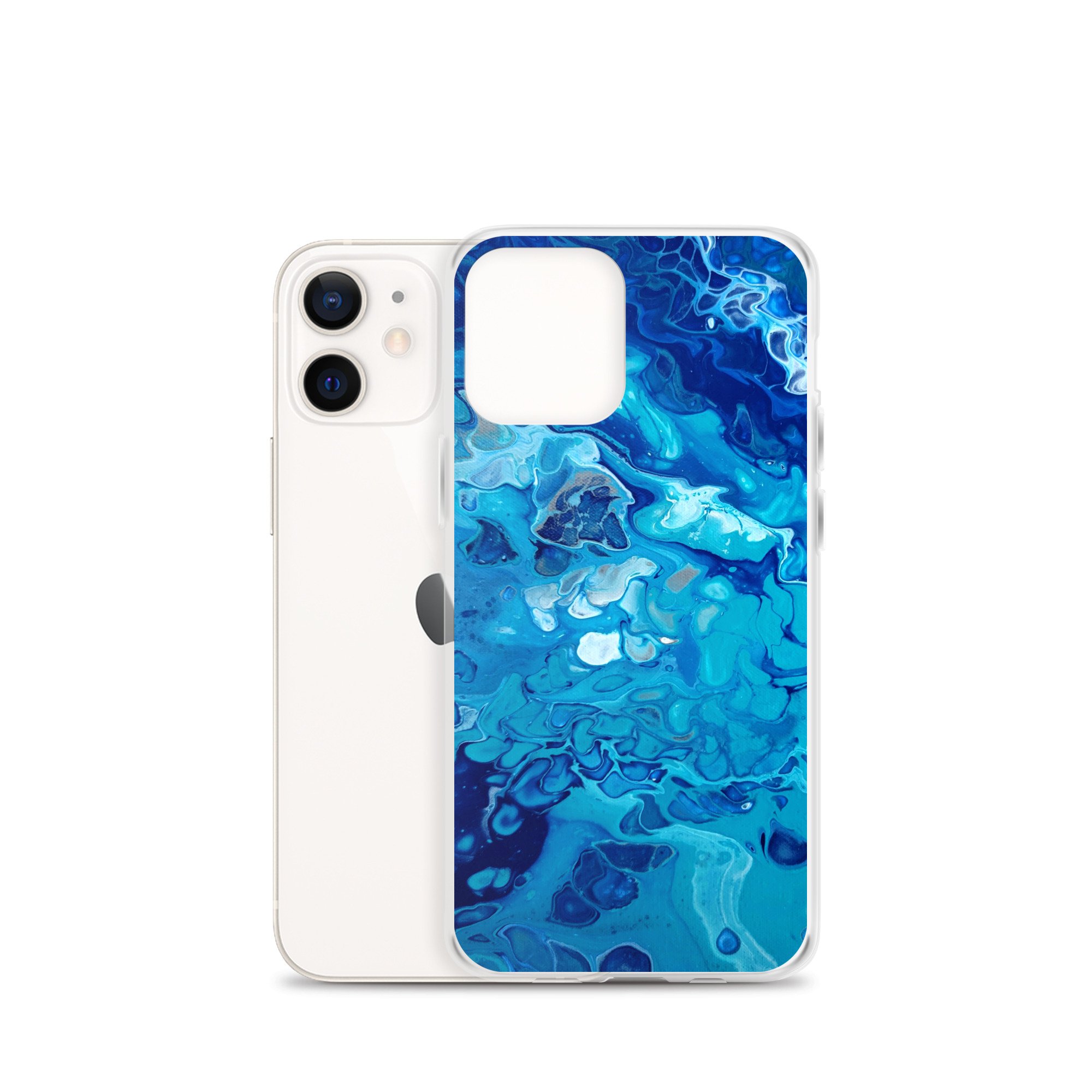 Clear Case for iPhone® - Currents of Clarity - Liminal Layers