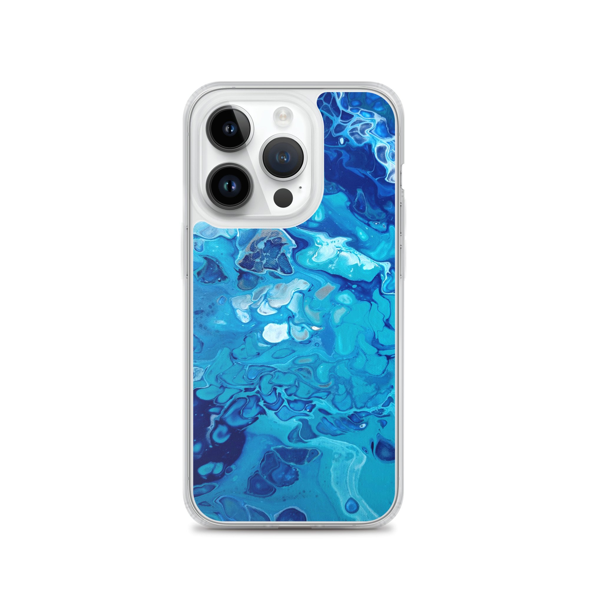 Clear Case for iPhone® - Currents of Clarity - Liminal Layers