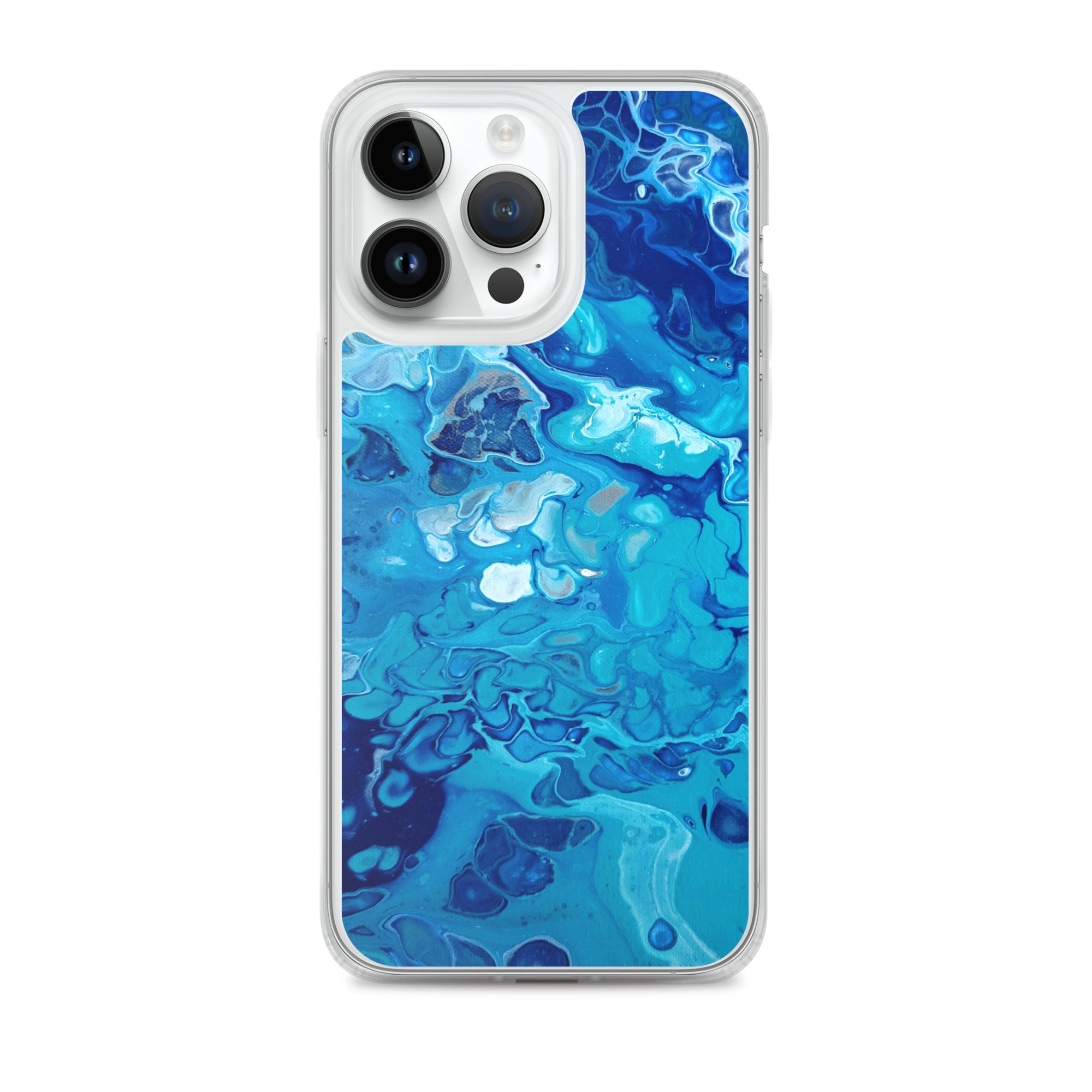 Clear Case for iPhone® - Currents of Clarity - Liminal Layers
