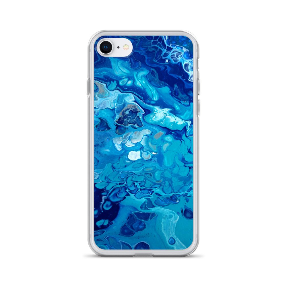 Clear Case for iPhone® - Currents of Clarity - Liminal Layers