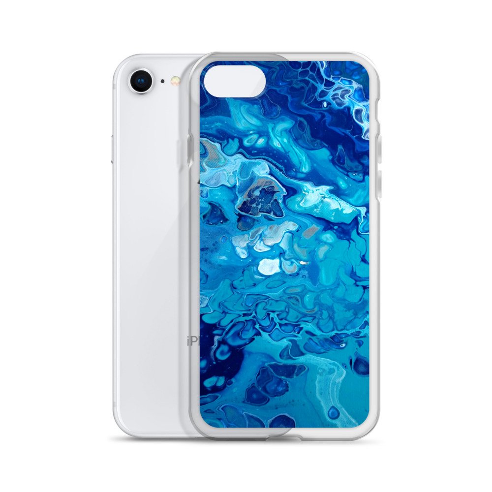 Clear Case for iPhone® - Currents of Clarity - Liminal Layers