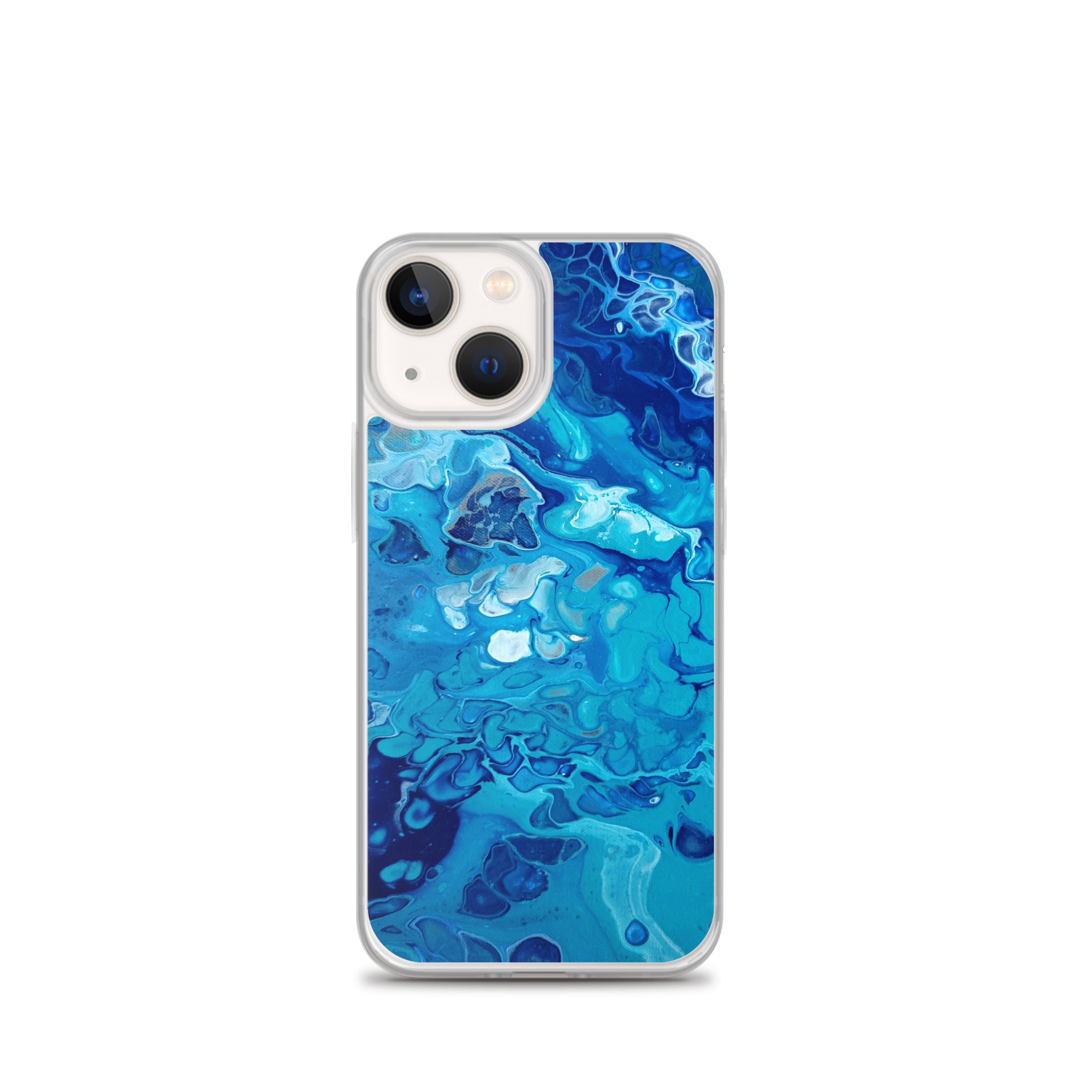 Clear Case for iPhone® - Currents of Clarity - Liminal Layers