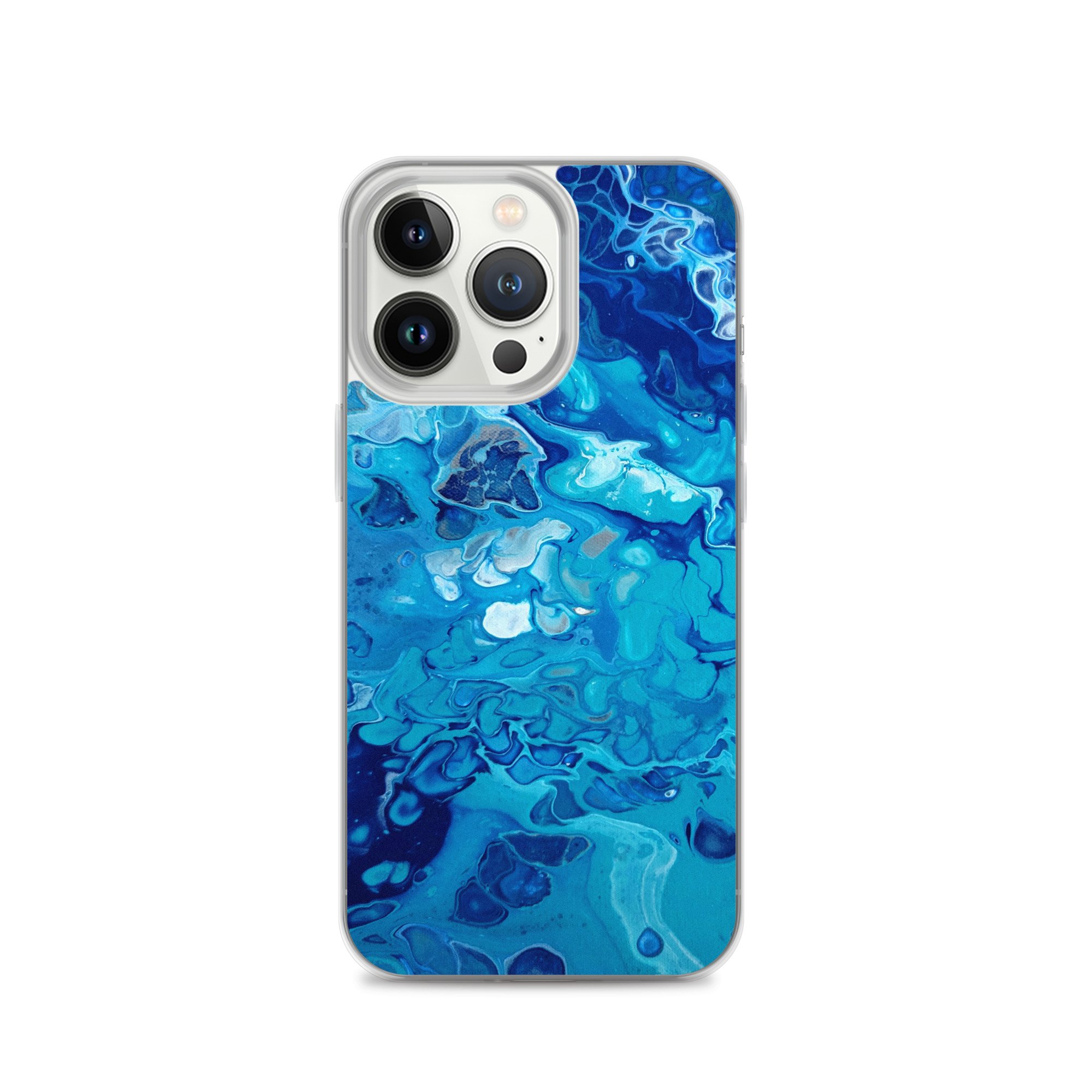 Clear Case for iPhone® - Currents of Clarity - Liminal Layers