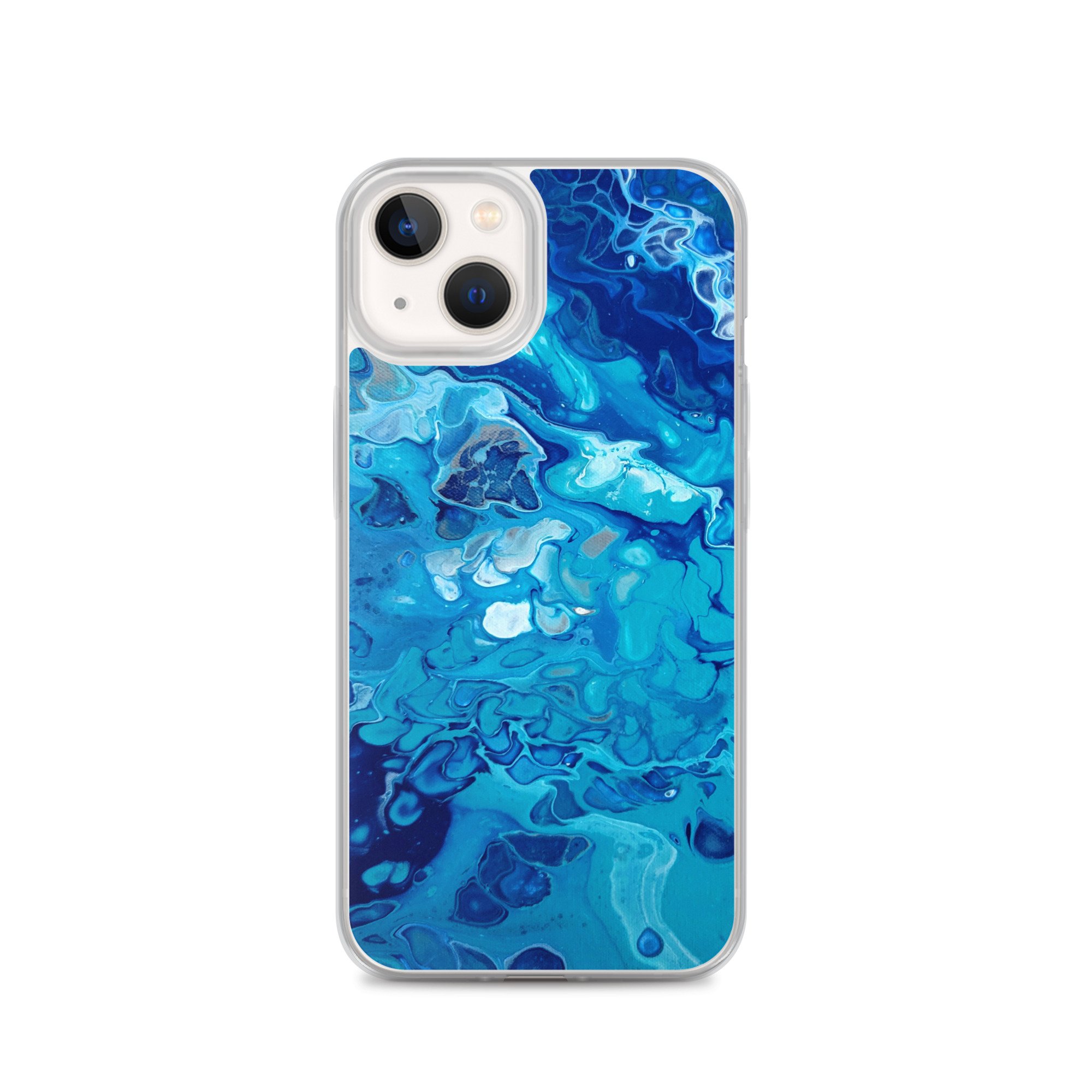 Clear Case for iPhone® - Currents of Clarity - Liminal Layers
