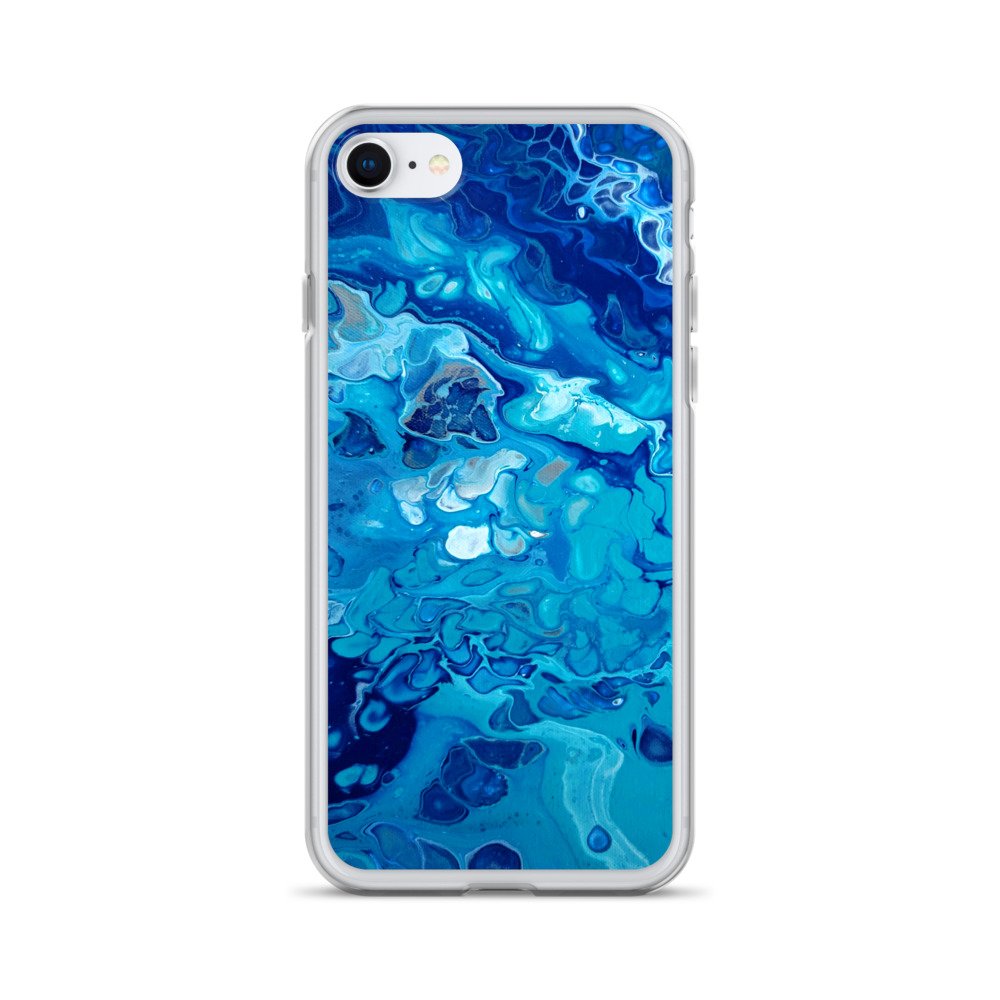 Clear Case for iPhone® - Currents of Clarity - Liminal Layers