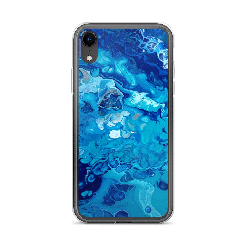 Clear Case for iPhone® - Currents of Clarity - Liminal Layers