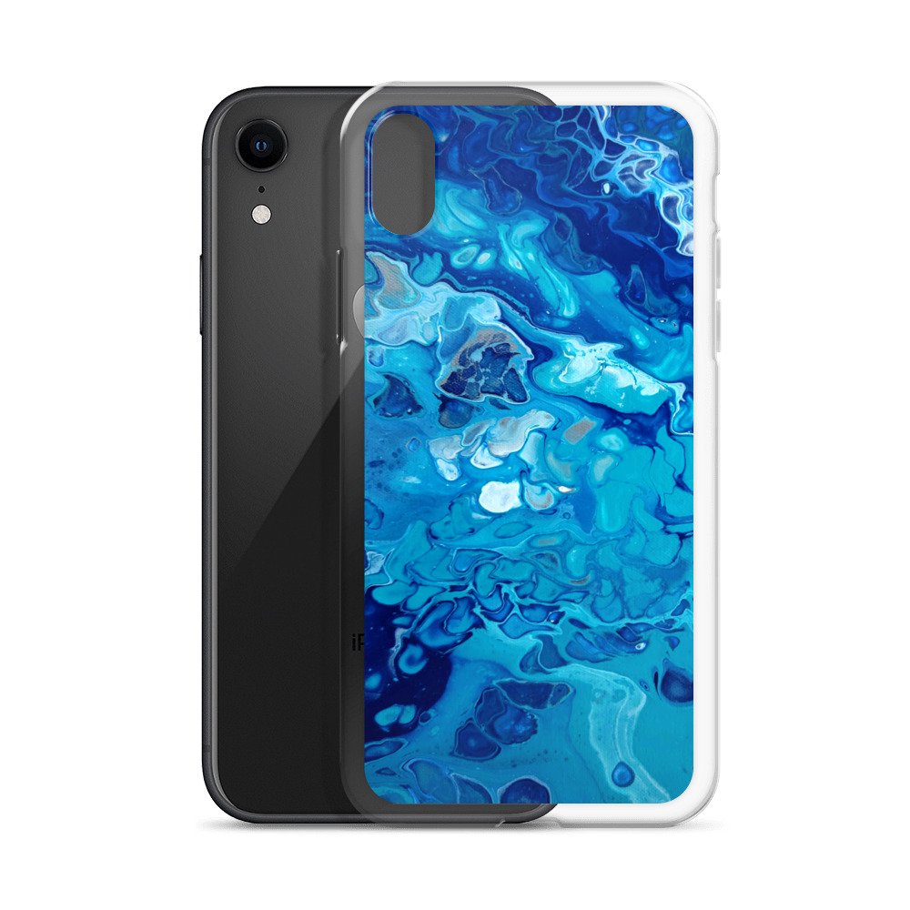 Clear Case for iPhone® - Currents of Clarity - Liminal Layers