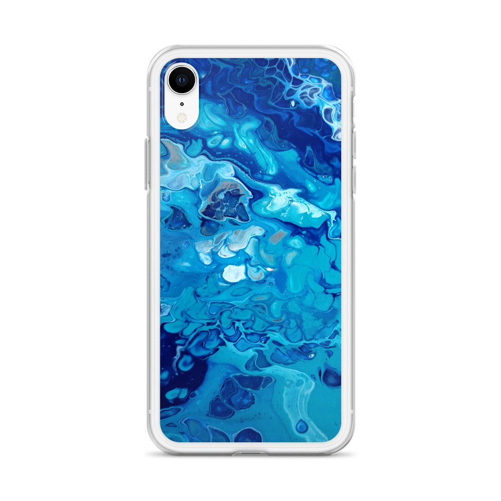 Clear Case for iPhone® - Currents of Clarity - Liminal Layers
