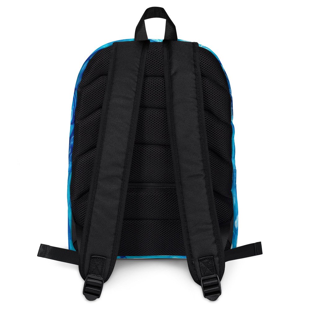 Backpack - Currents of Clarity - Fits 15" Laptop - Water-Resistant Bag - Liminal Layers