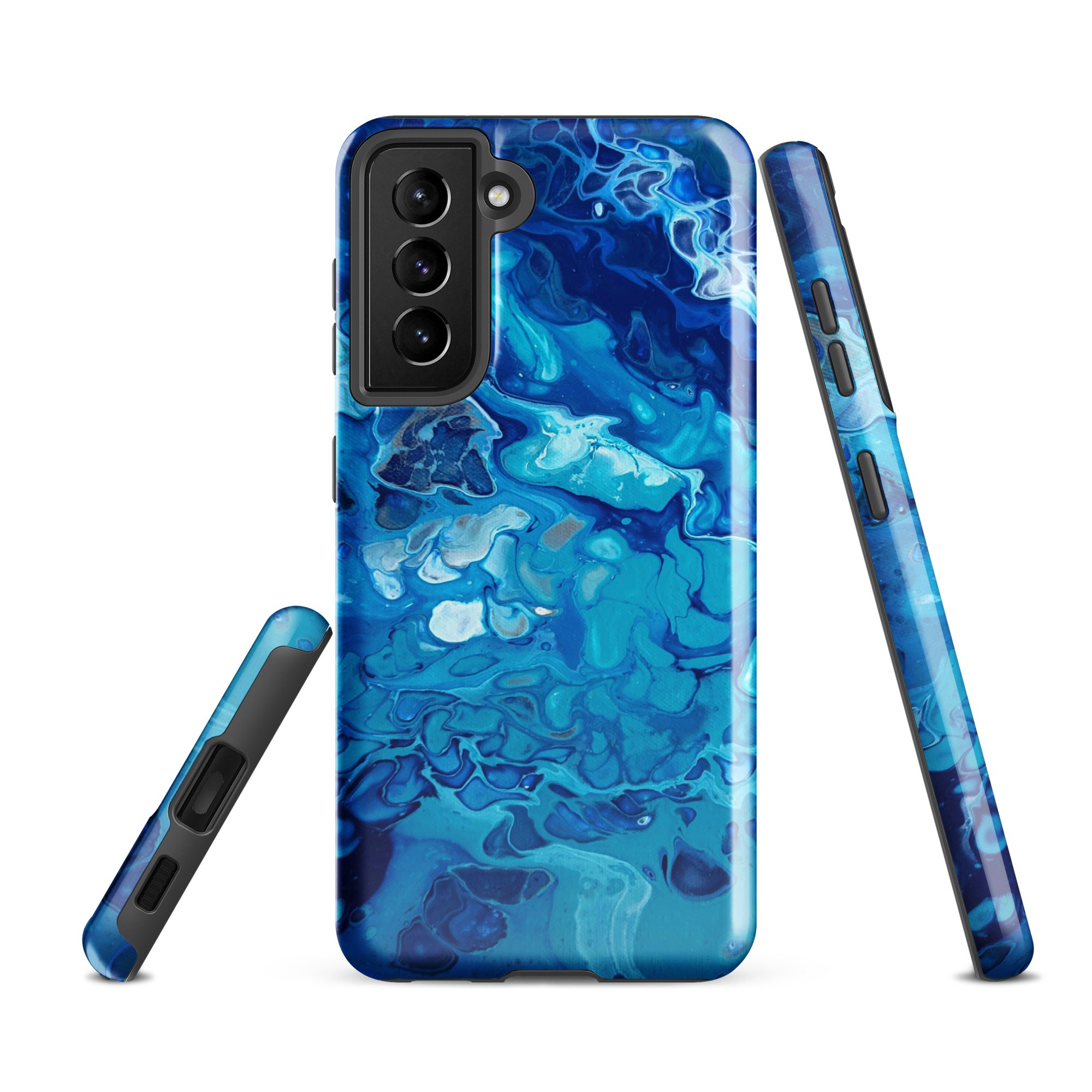 Tough Case for Samsung® - Currents of Clarity - Liminal Layers