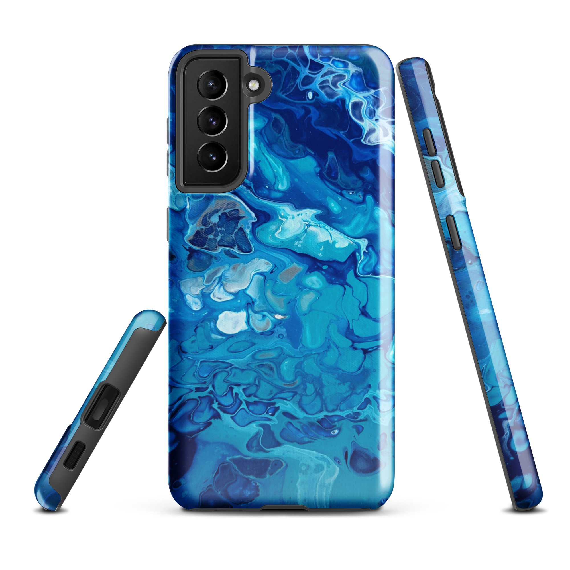 Tough Case for Samsung® - Currents of Clarity - Liminal Layers