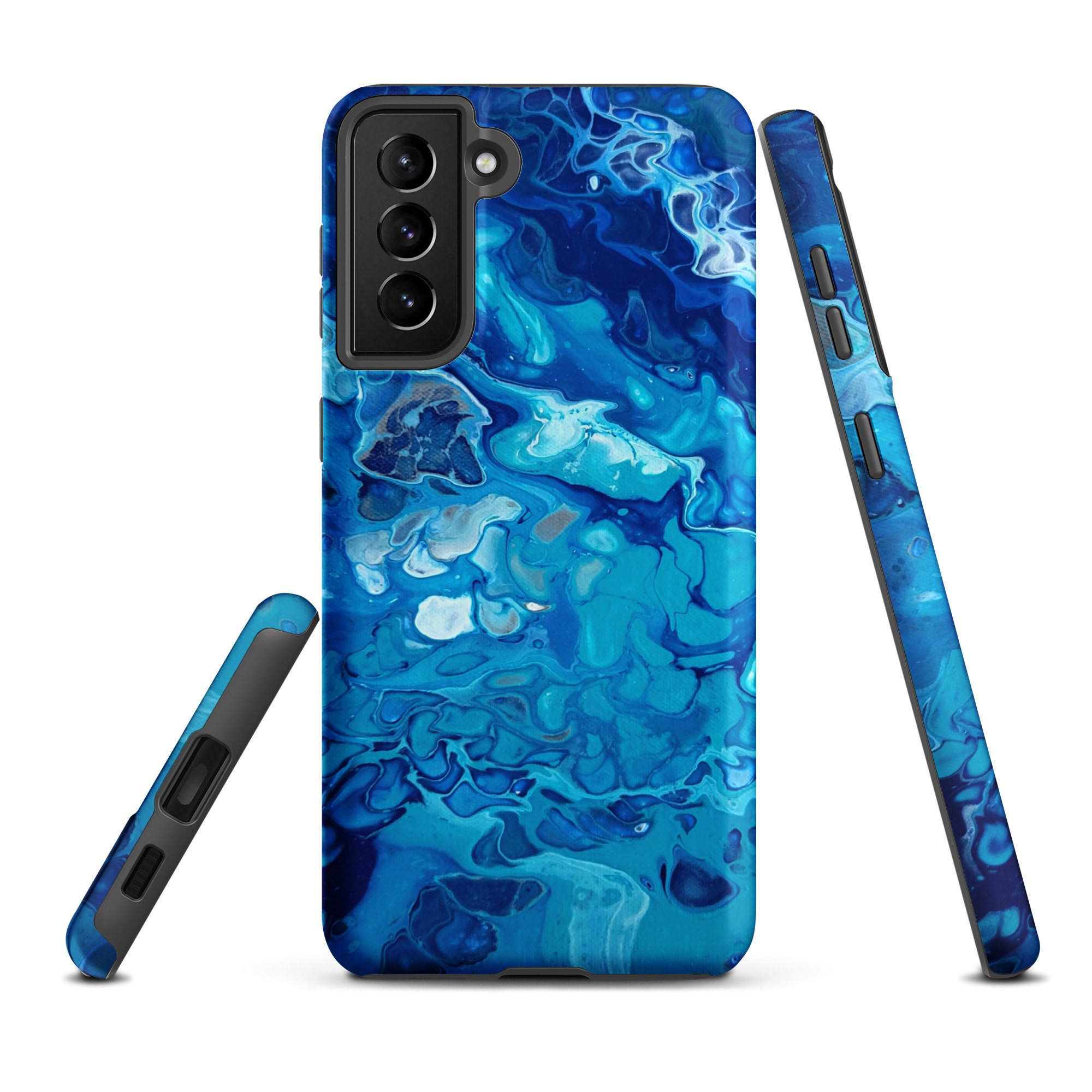 Tough Case for Samsung® - Currents of Clarity - Liminal Layers