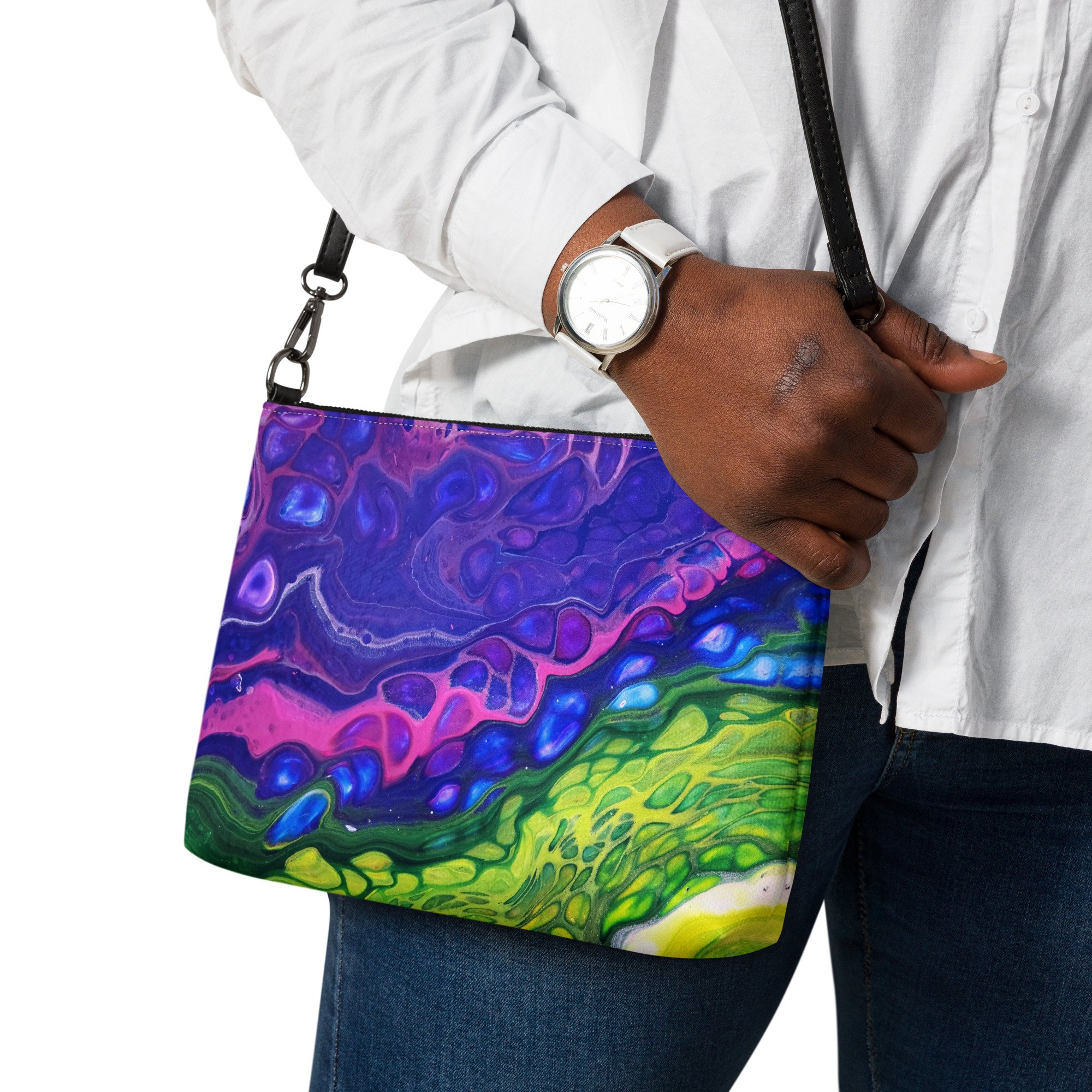 Crossbody Bag - In the Garden, No. 6 - Liminal Layers