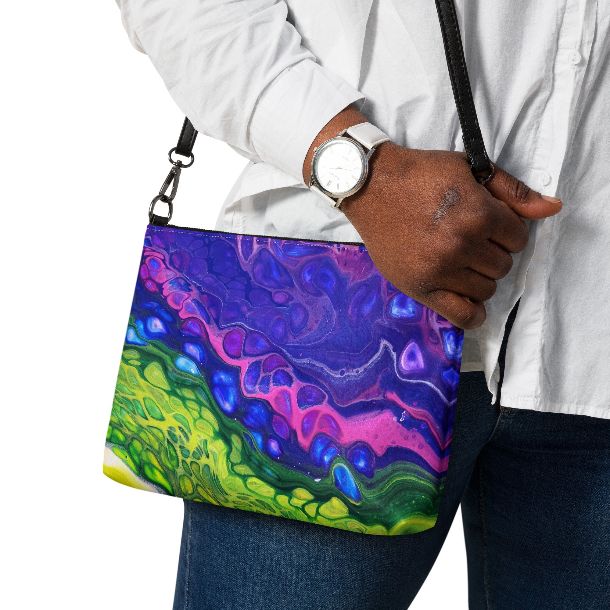 Crossbody Bag - In the Garden, No. 6 - Liminal Layers