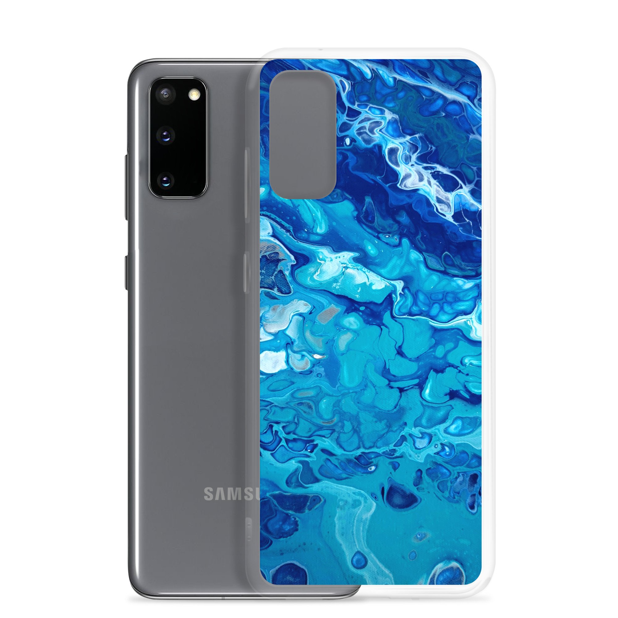 Clear Case for Samsung® - Currents of Clarity - Liminal Layers
