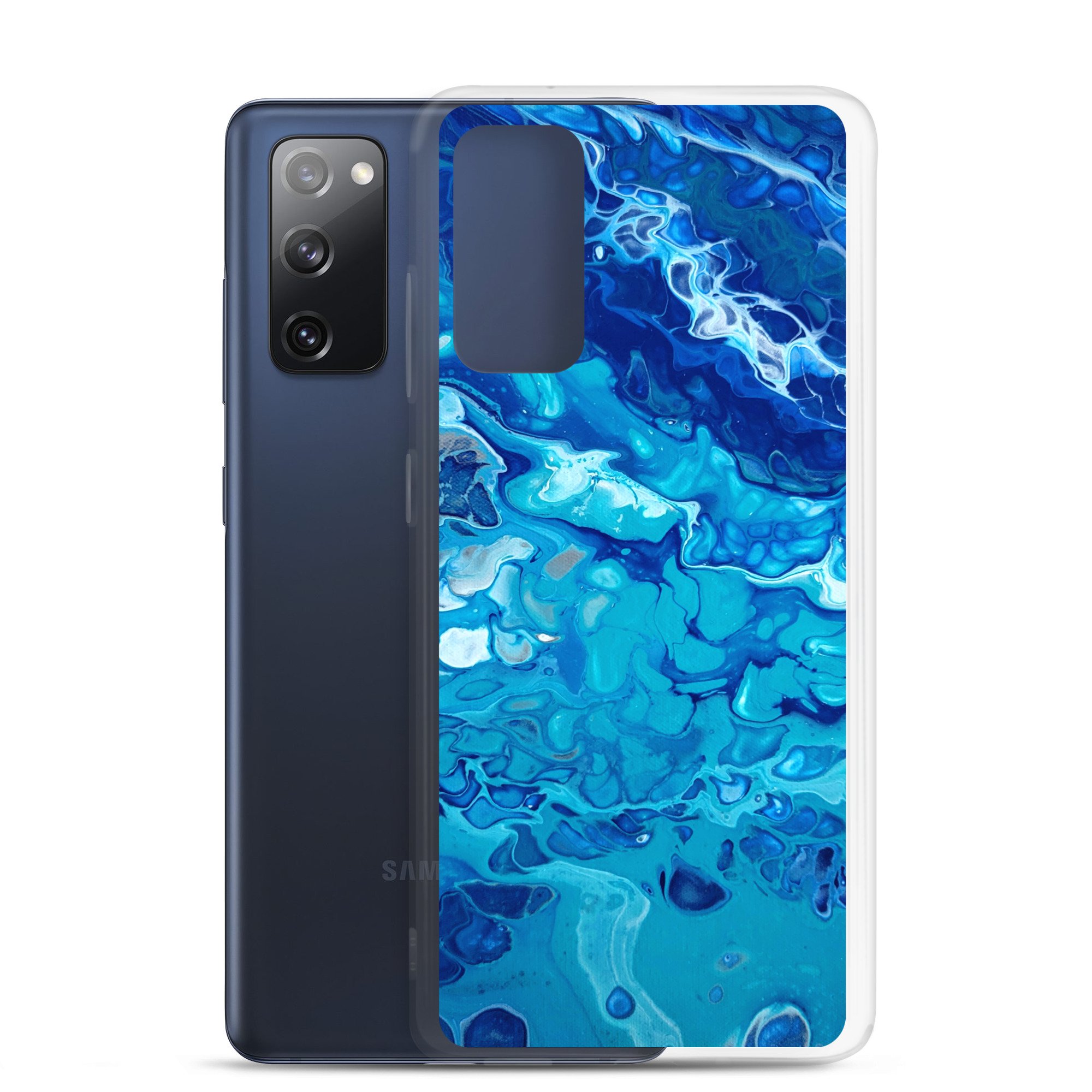 Clear Case for Samsung® - Currents of Clarity - Liminal Layers