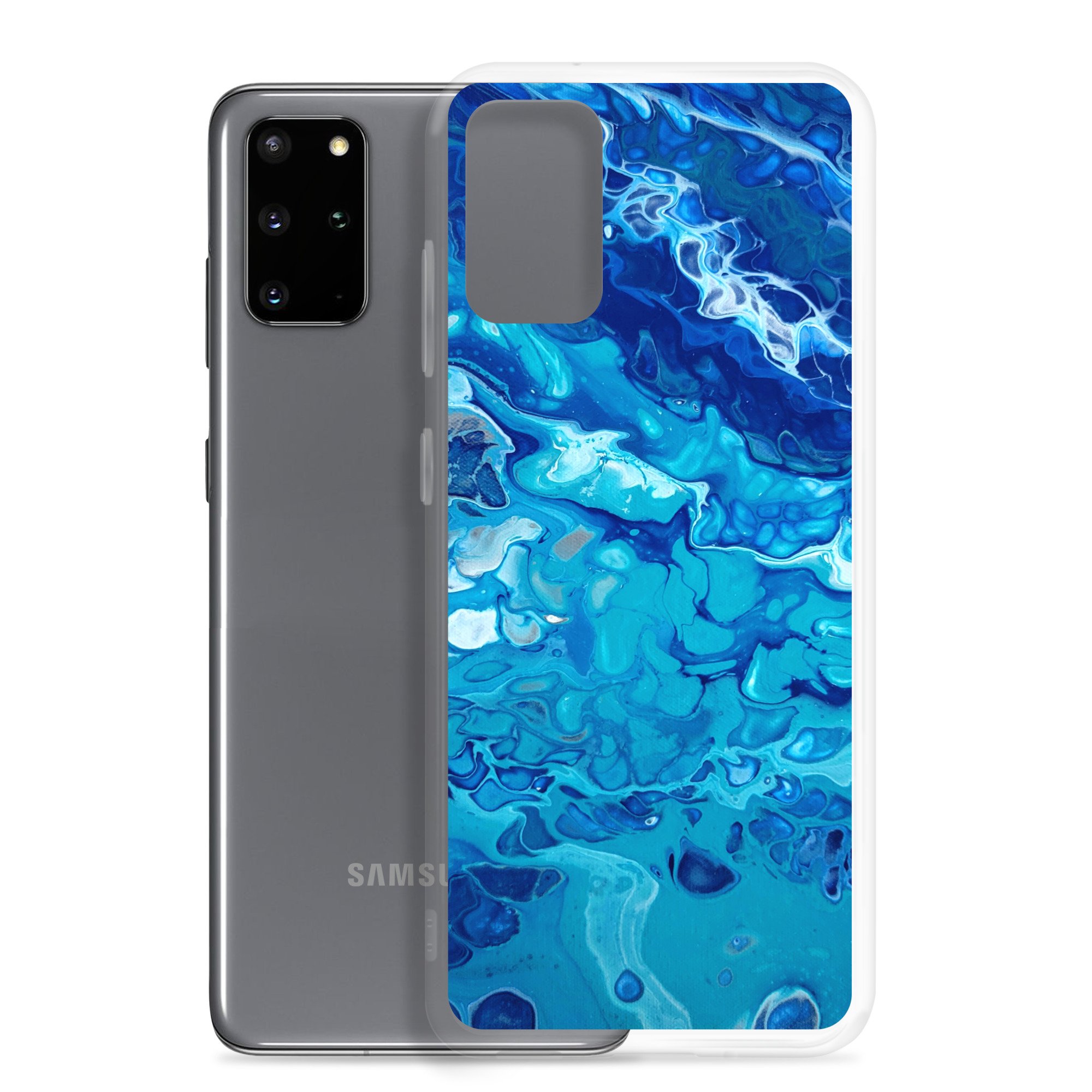 Clear Case for Samsung® - Currents of Clarity - Liminal Layers