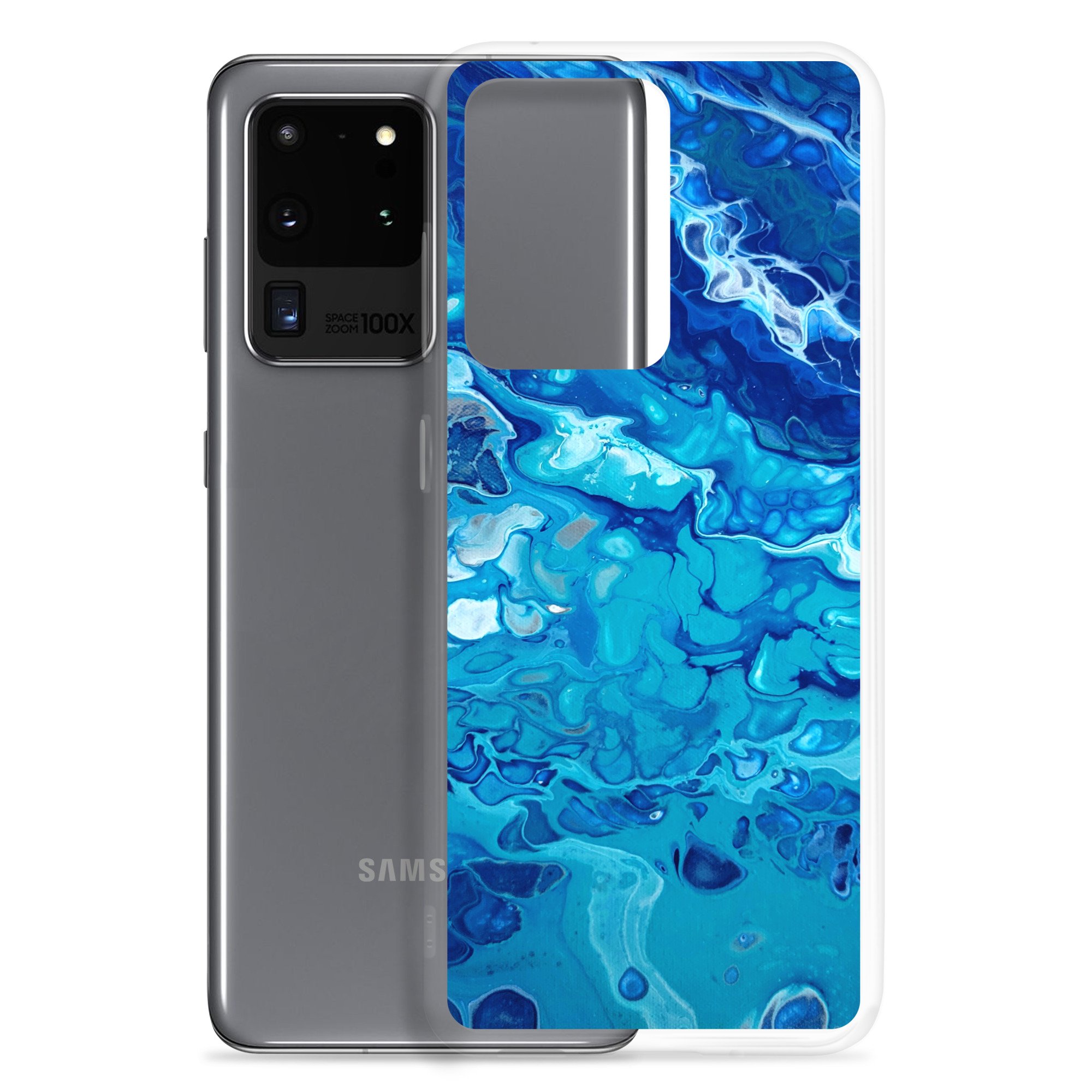 Clear Case for Samsung® - Currents of Clarity - Liminal Layers