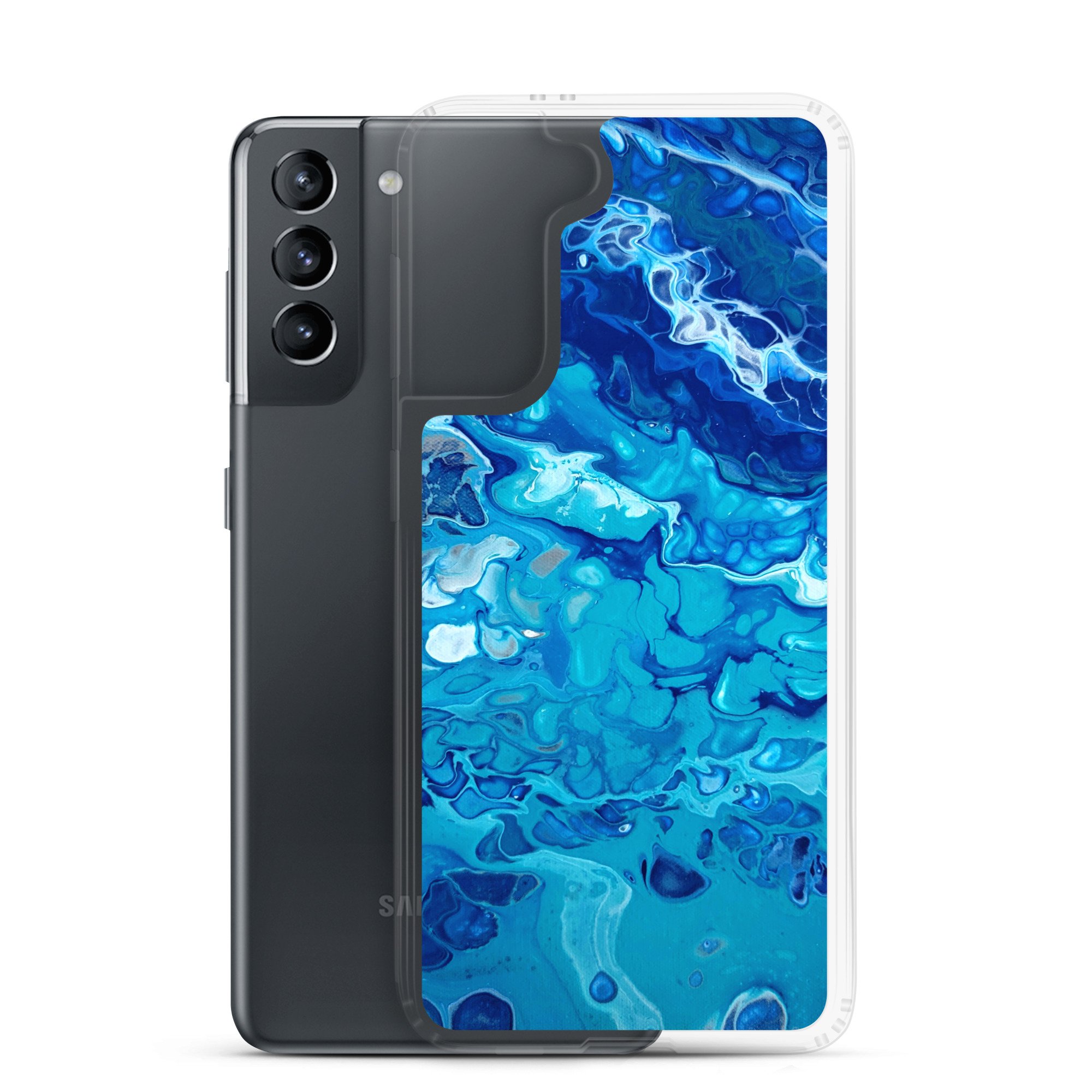 Clear Case for Samsung® - Currents of Clarity - Liminal Layers