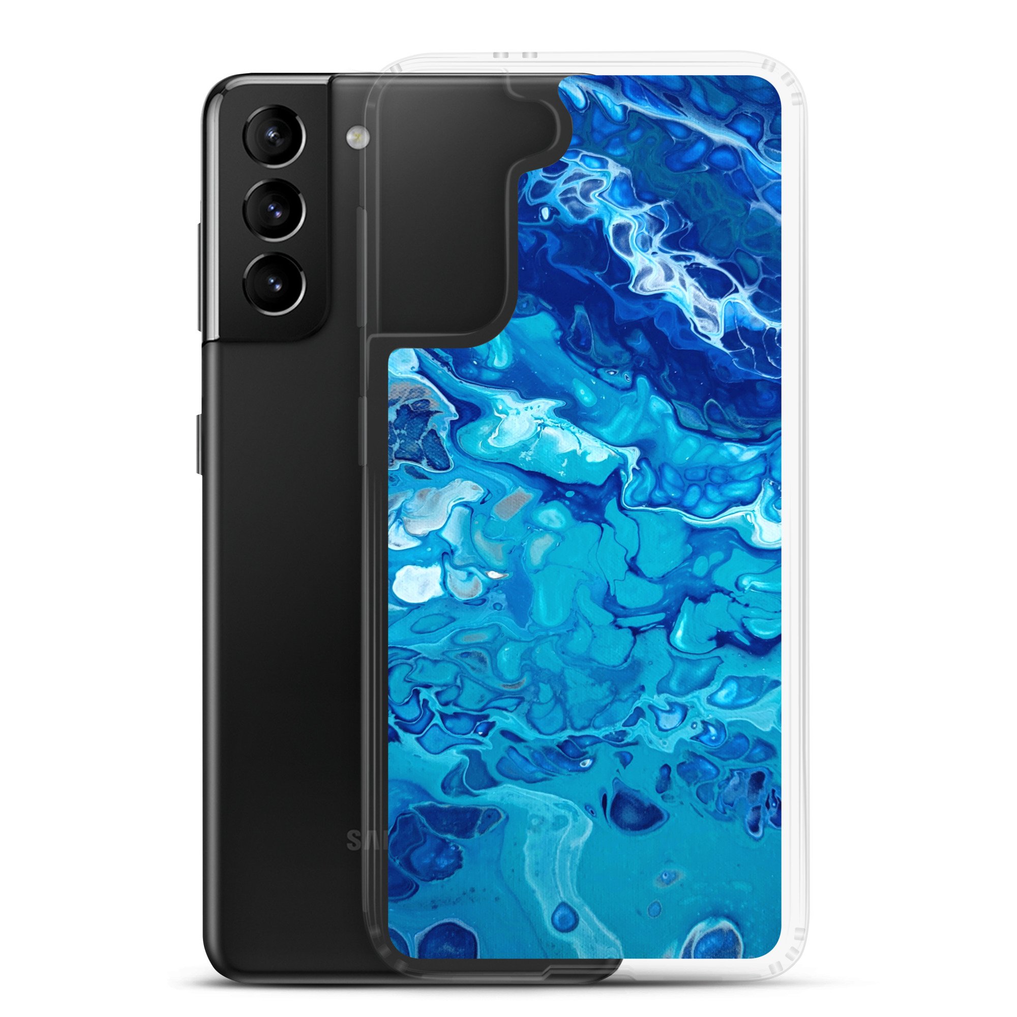 Clear Case for Samsung® - Currents of Clarity - Liminal Layers