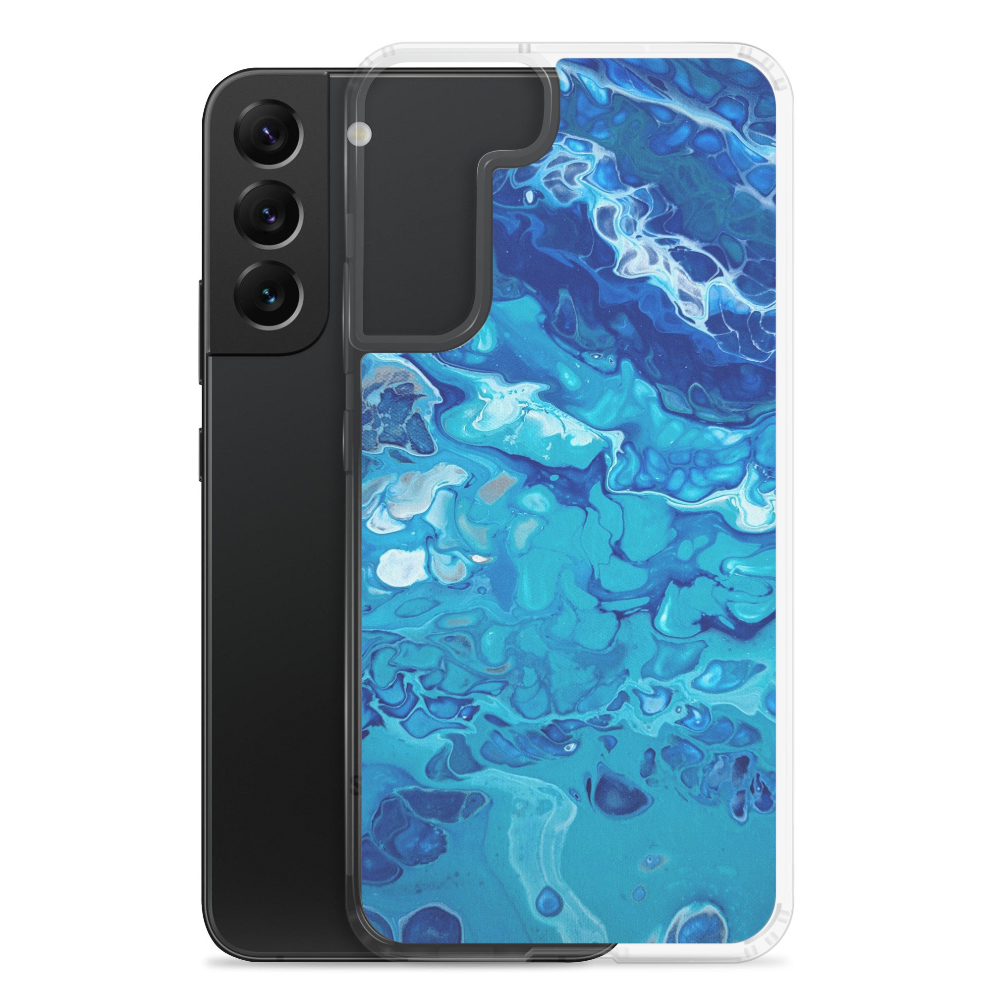 Clear Case for Samsung® - Currents of Clarity - Liminal Layers