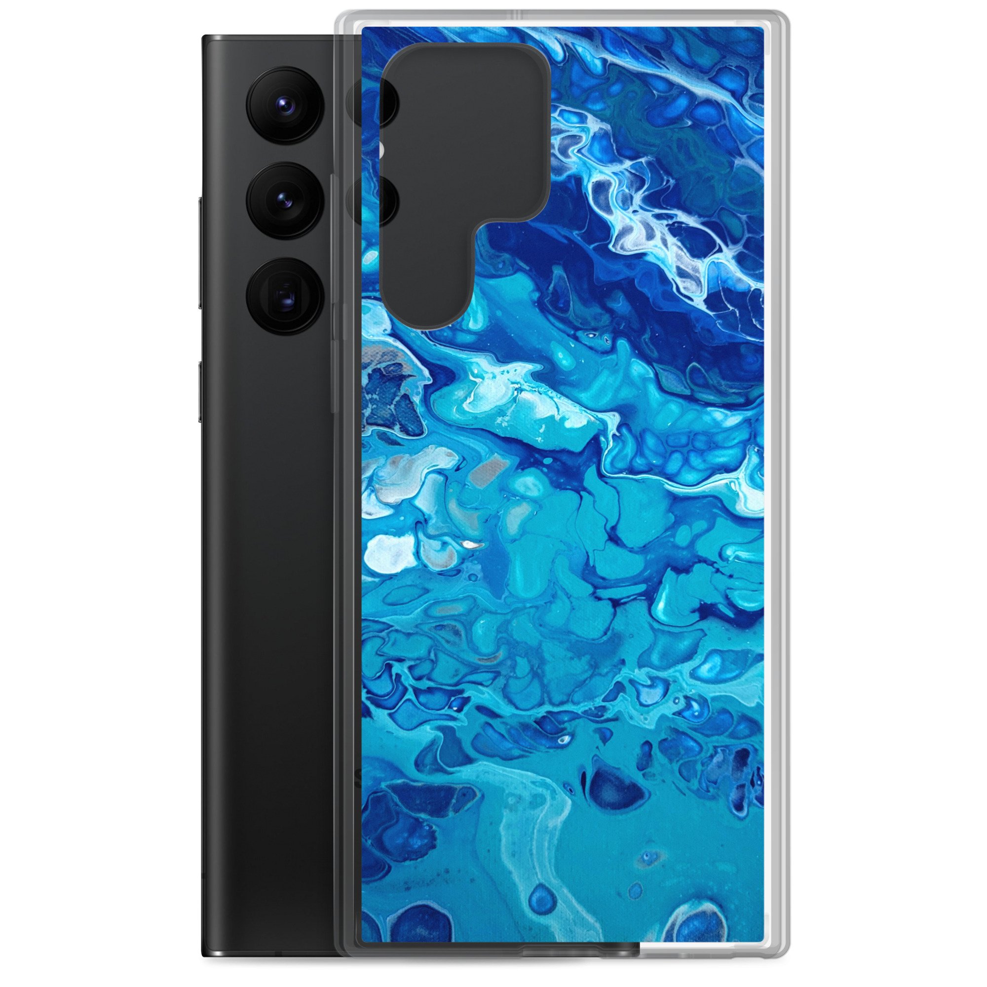 Clear Case for Samsung® - Currents of Clarity - Liminal Layers