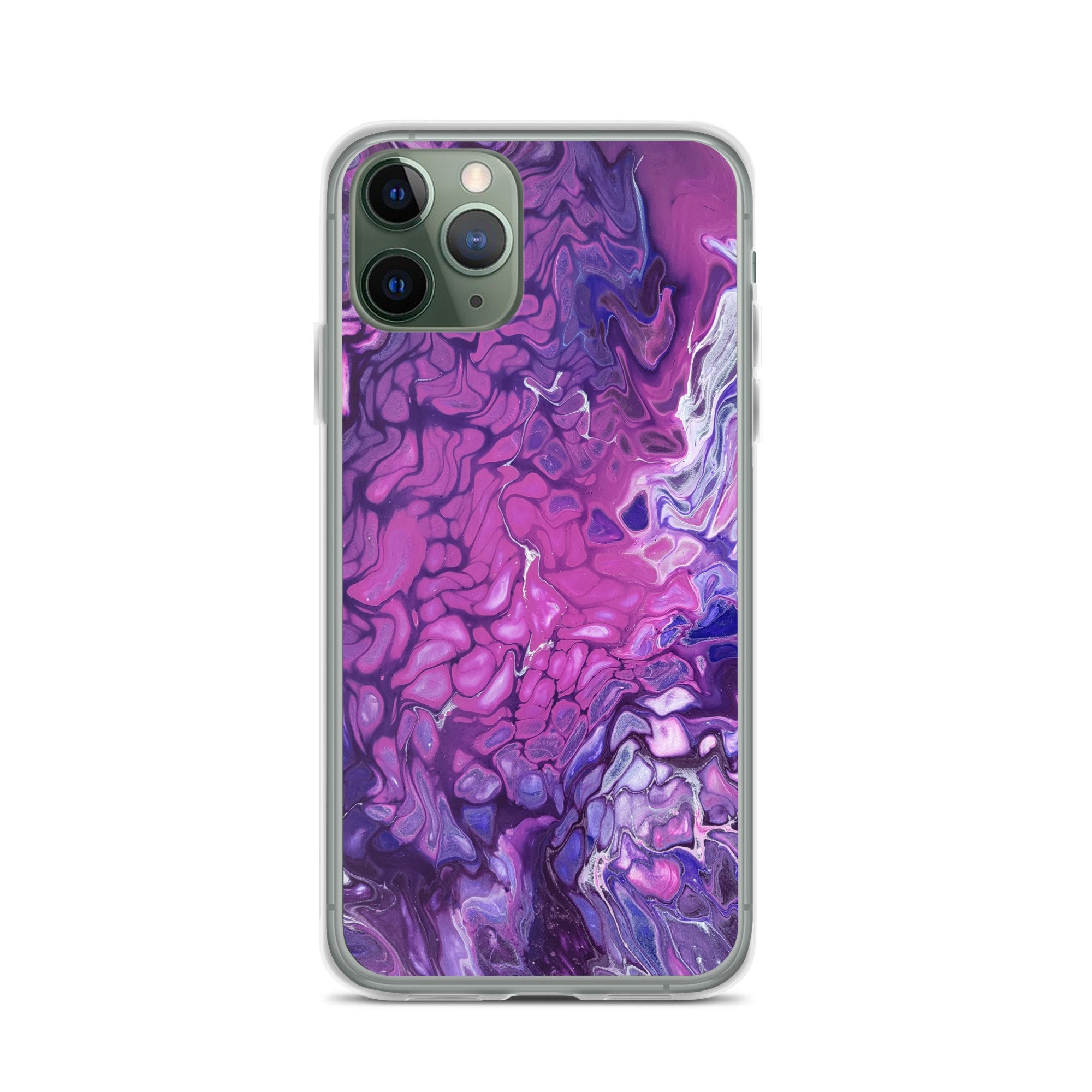 Clear Case for iPhone® - Purple's Paradise - Liminal Layers