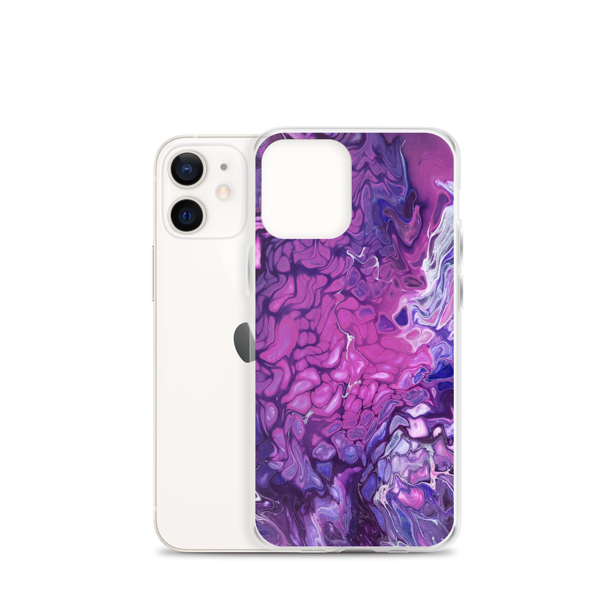 Clear Case for iPhone® - Purple's Paradise - Liminal Layers