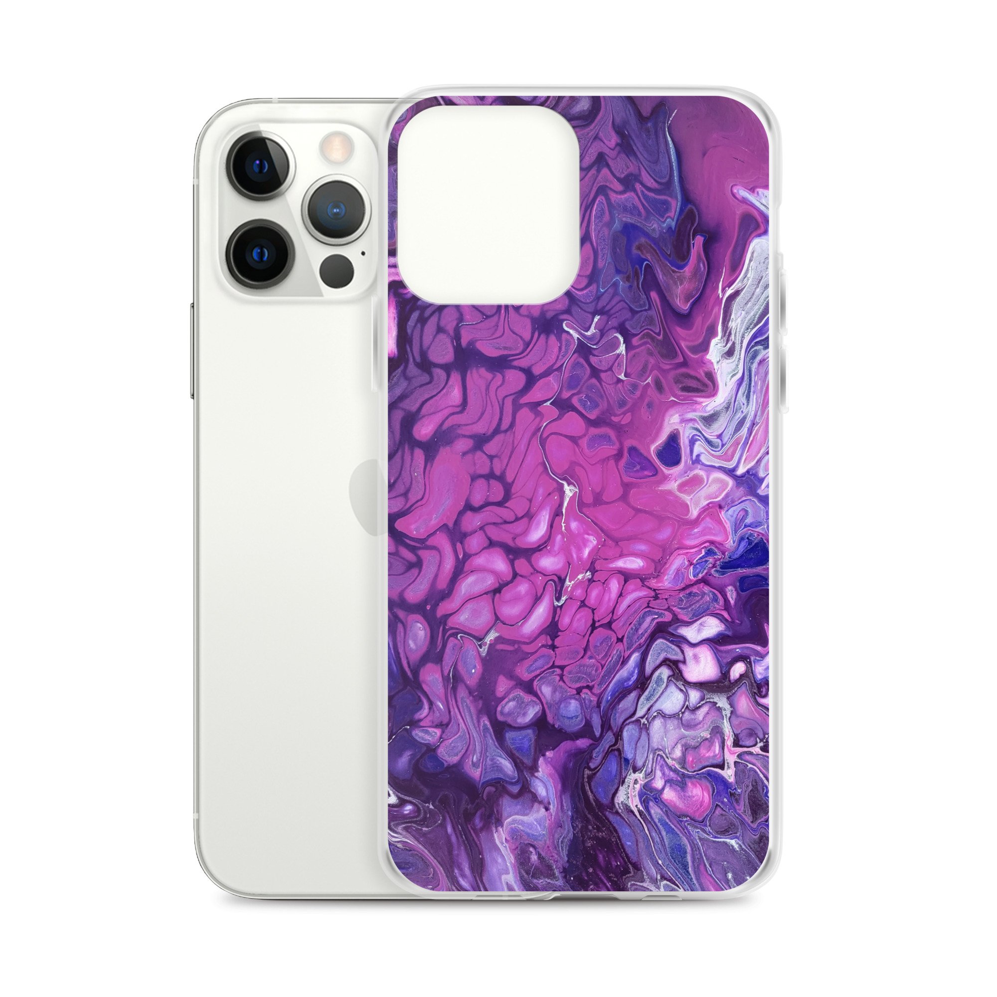 Clear Case for iPhone® - Purple's Paradise - Liminal Layers
