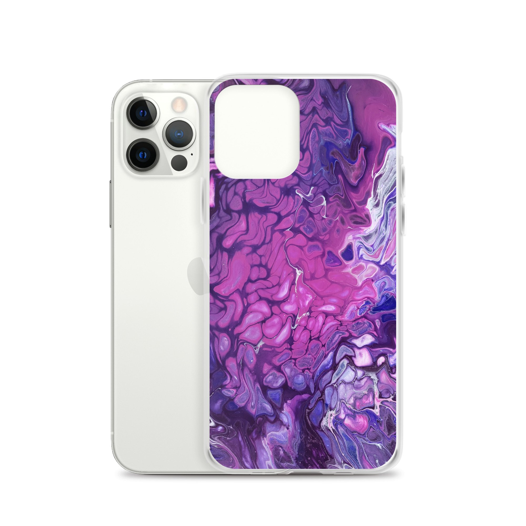 Clear Case for iPhone® - Purple's Paradise - Liminal Layers