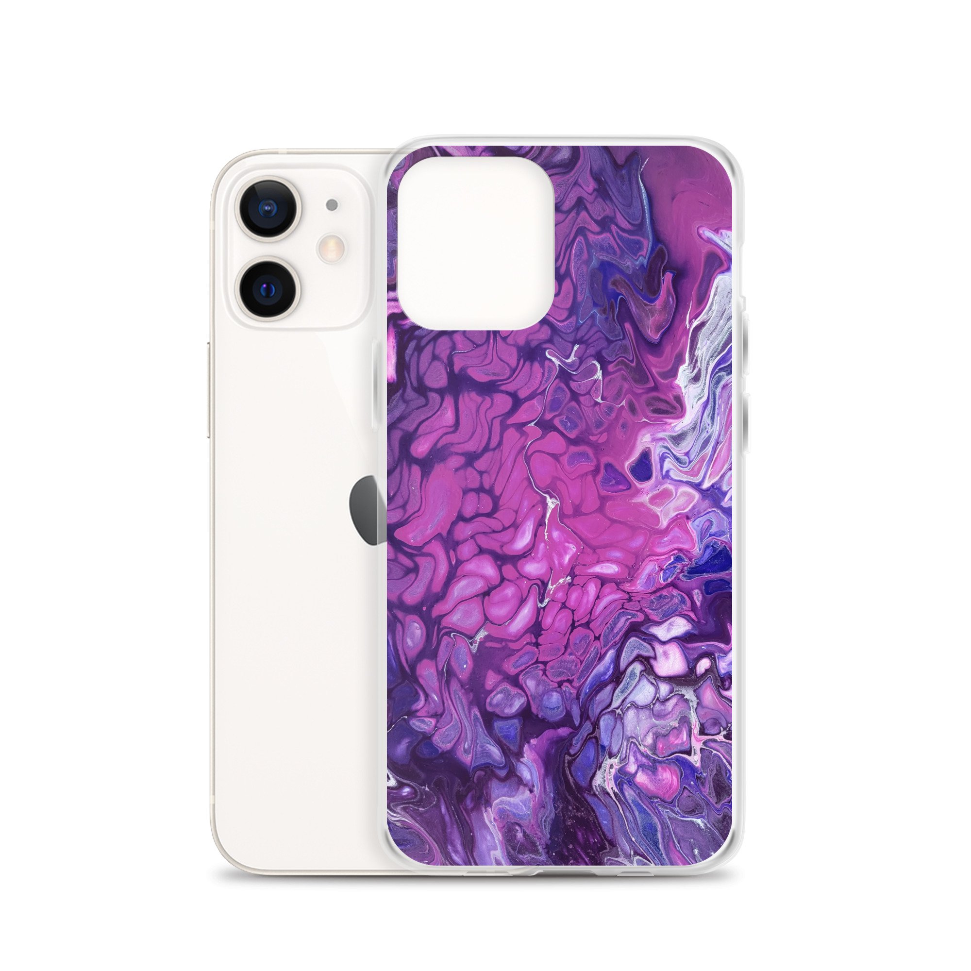 Clear Case for iPhone® - Purple's Paradise - Liminal Layers