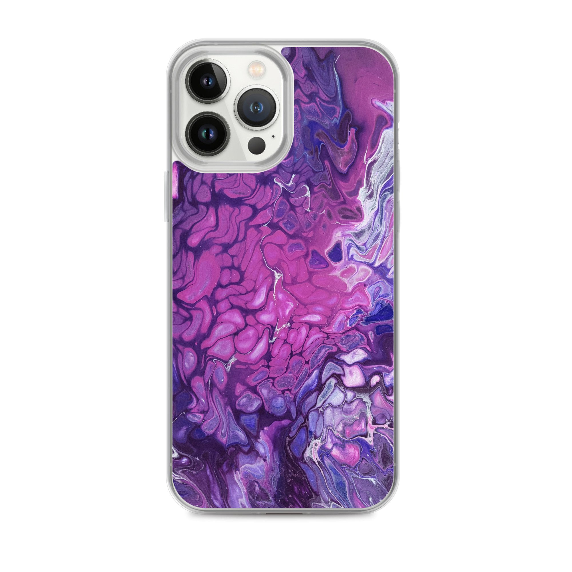 Clear Case for iPhone® - Purple's Paradise - Liminal Layers