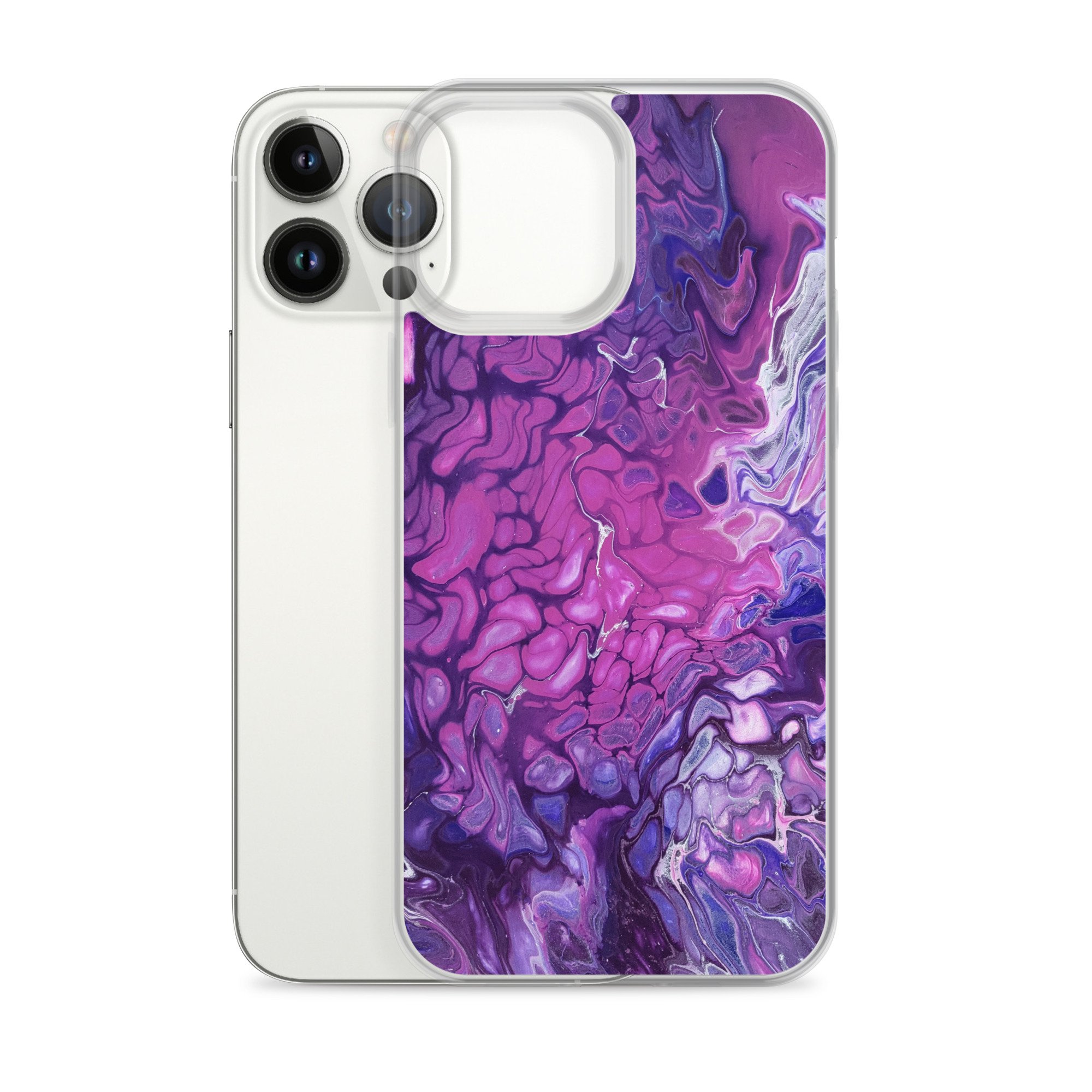 Clear Case for iPhone® - Purple's Paradise - Liminal Layers