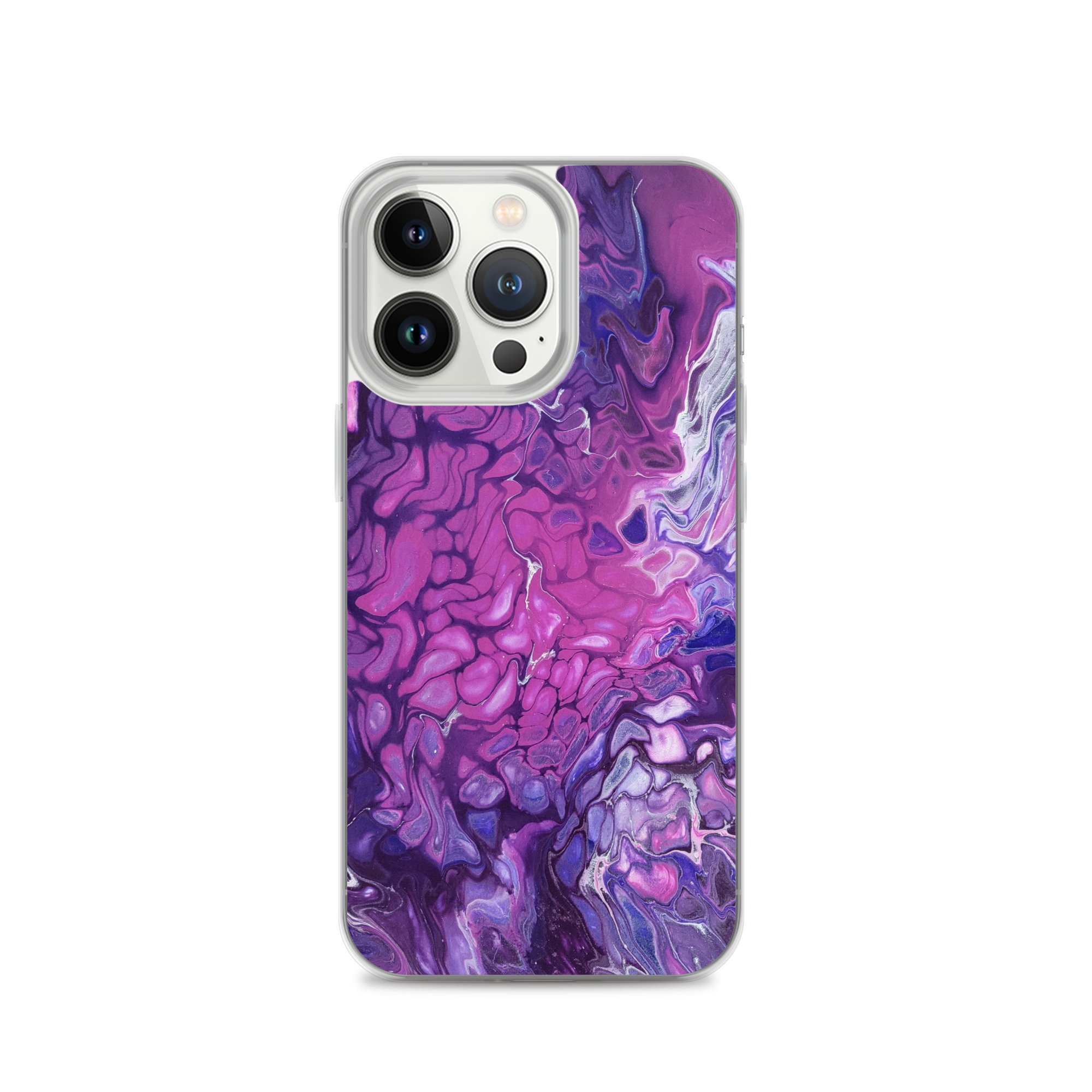 Clear Case for iPhone® - Purple's Paradise - Liminal Layers