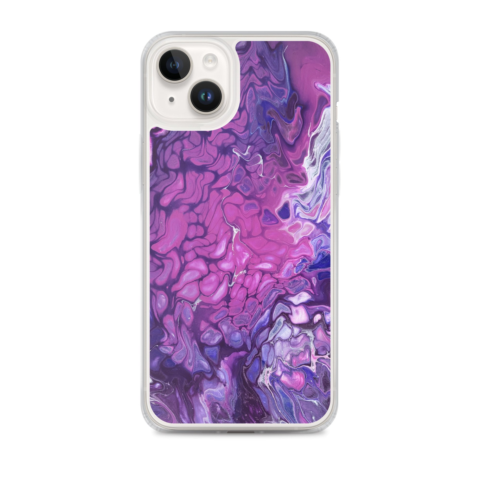 Clear Case for iPhone® - Purple's Paradise - Liminal Layers