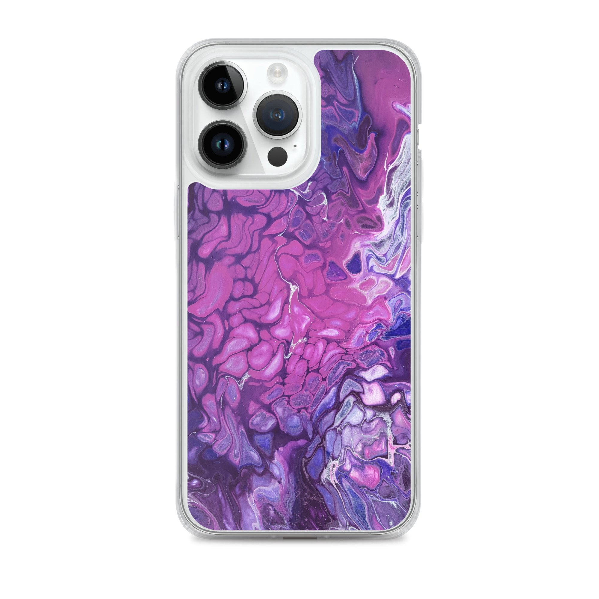 Clear Case for iPhone® - Purple's Paradise - Liminal Layers