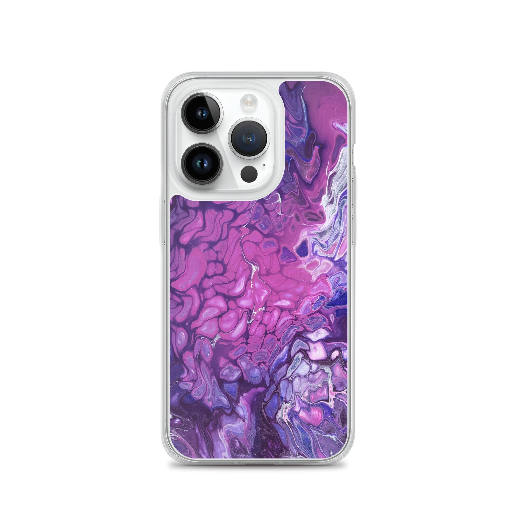 Clear Case for iPhone® - Purple's Paradise - Liminal Layers