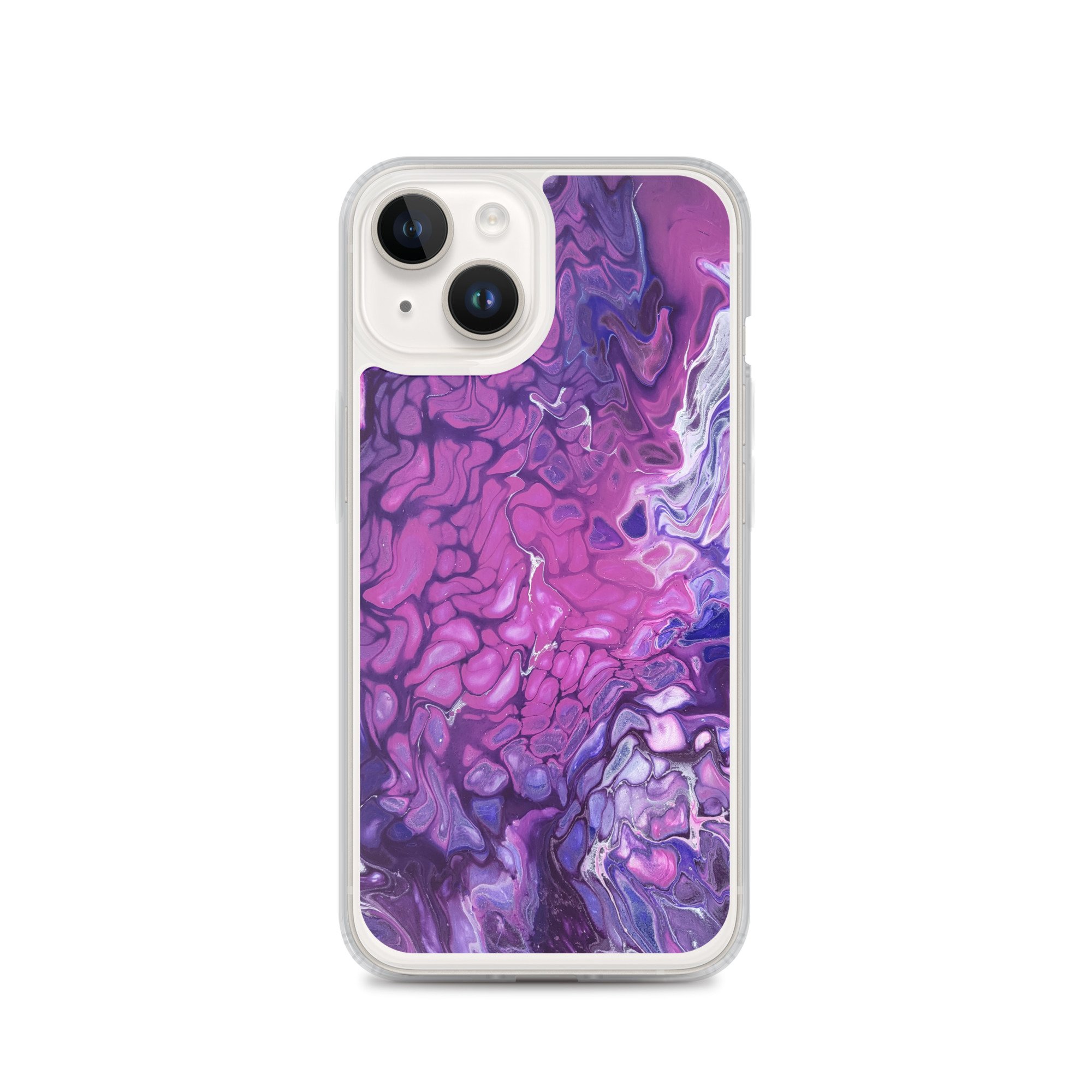 Clear Case for iPhone® - Purple's Paradise - Liminal Layers