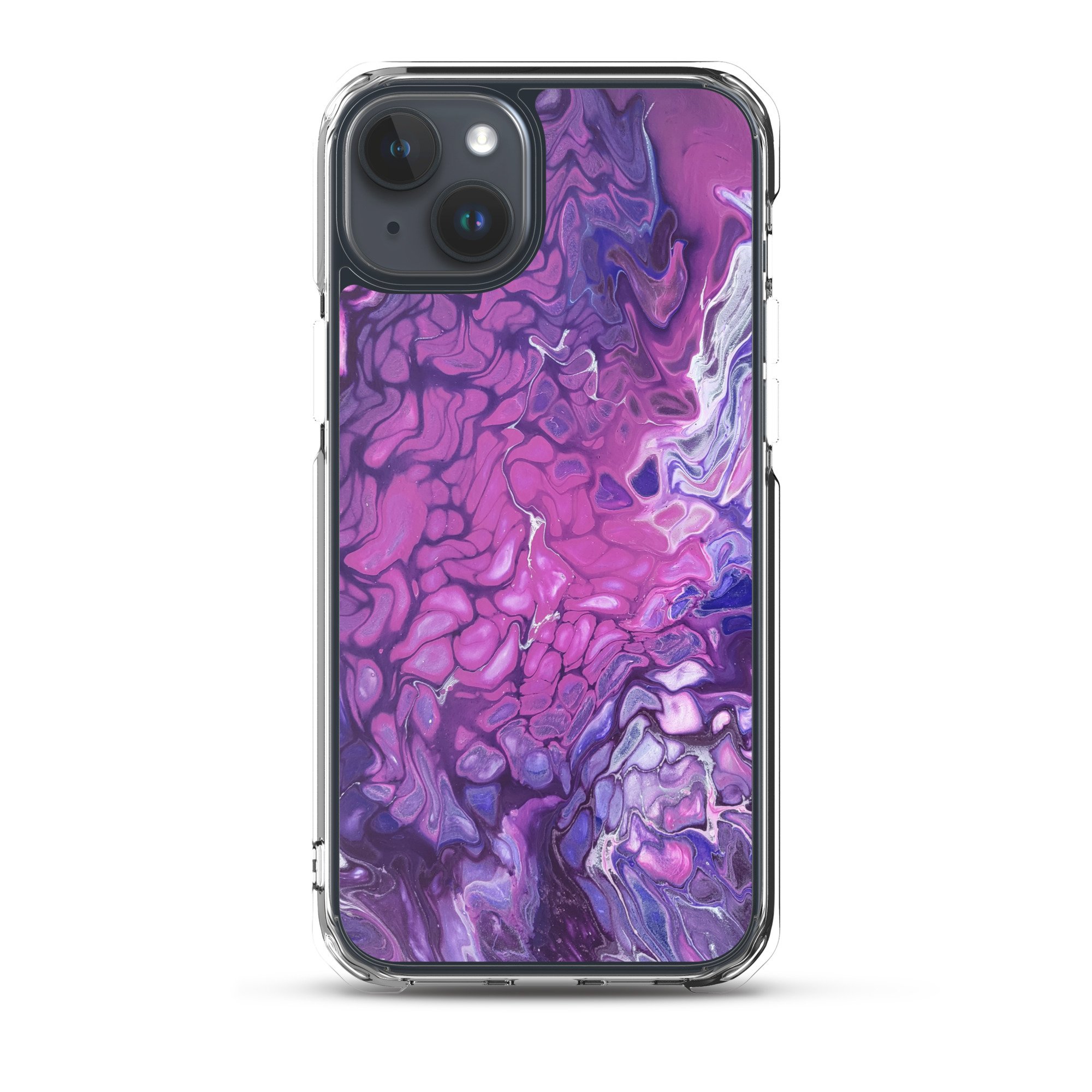 Clear Case for iPhone® - Purple's Paradise - Liminal Layers