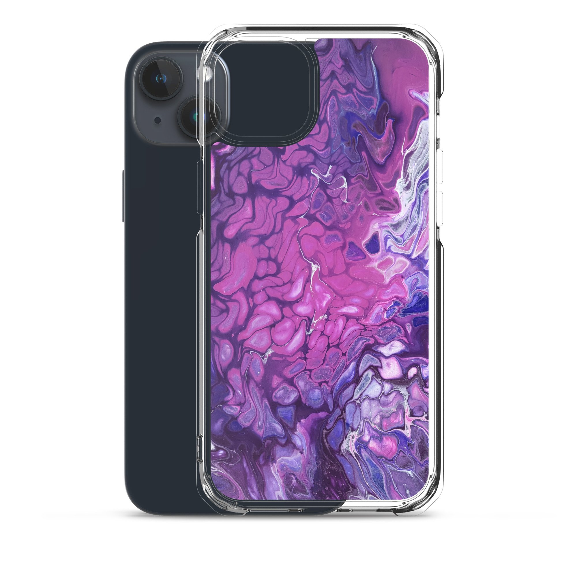 Clear Case for iPhone® - Purple's Paradise - Liminal Layers