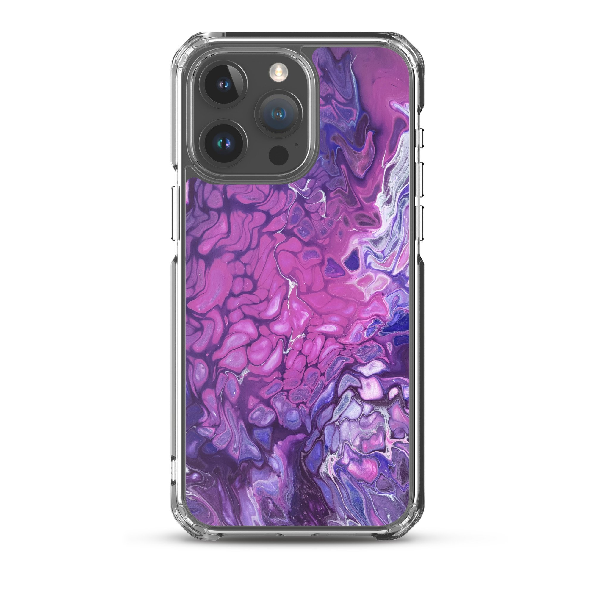 Clear Case for iPhone® - Purple's Paradise - Liminal Layers