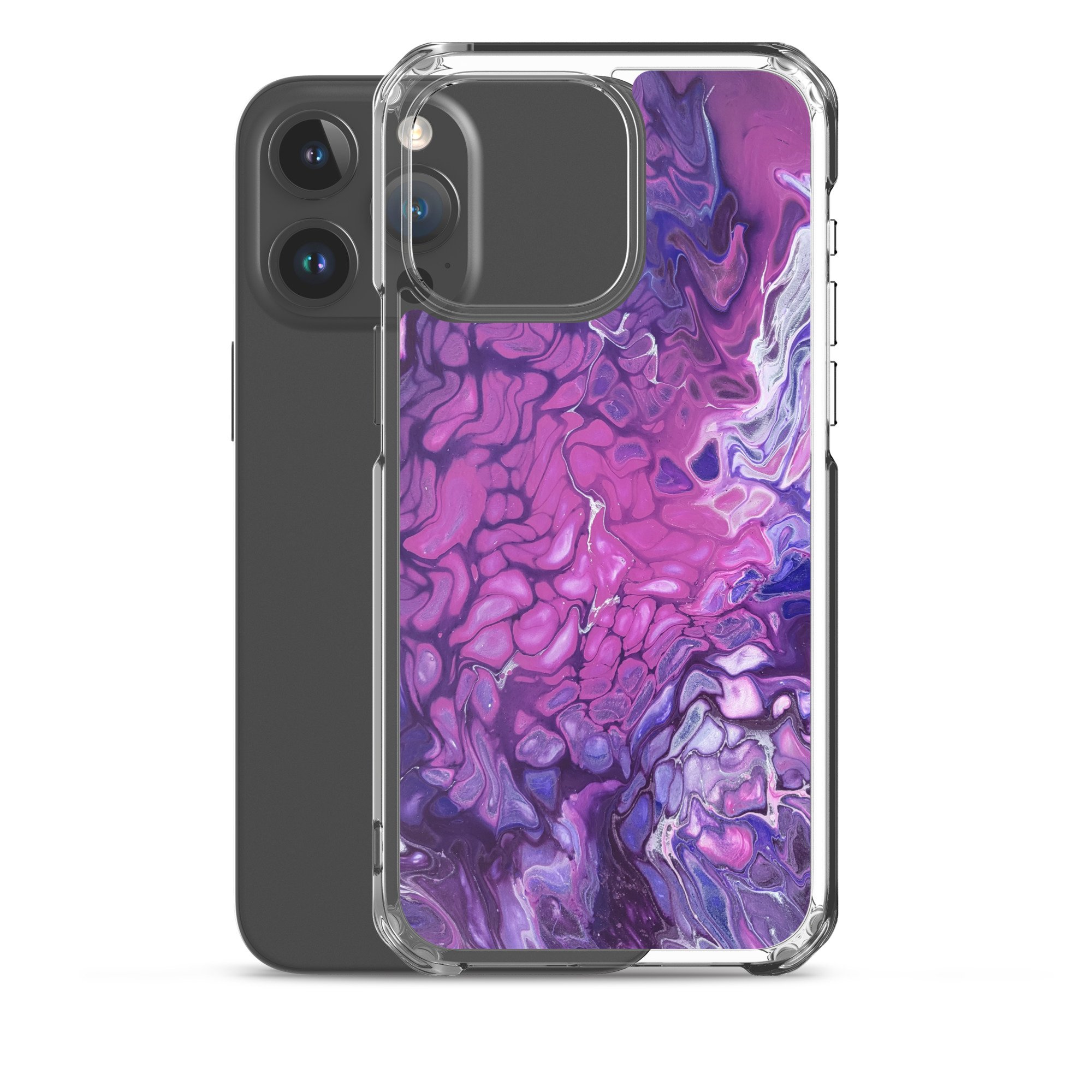 Clear Case for iPhone® - Purple's Paradise - Liminal Layers