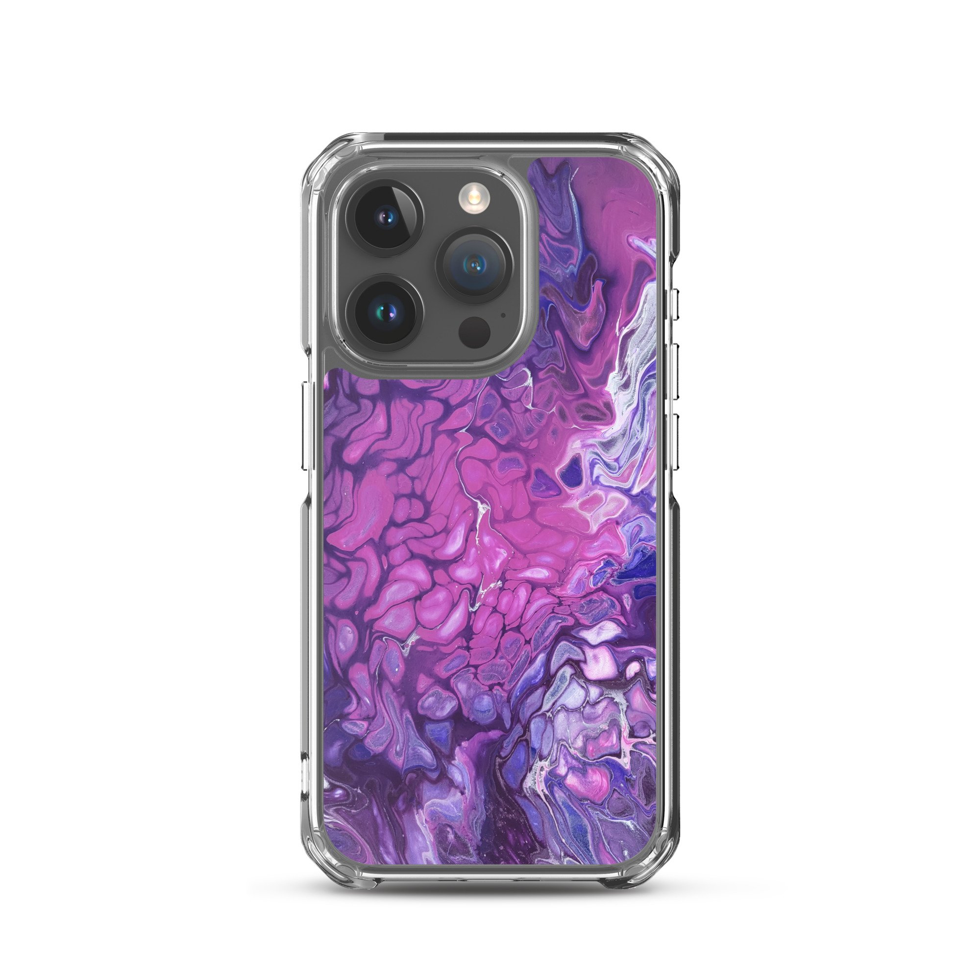 Clear Case for iPhone® - Purple's Paradise - Liminal Layers