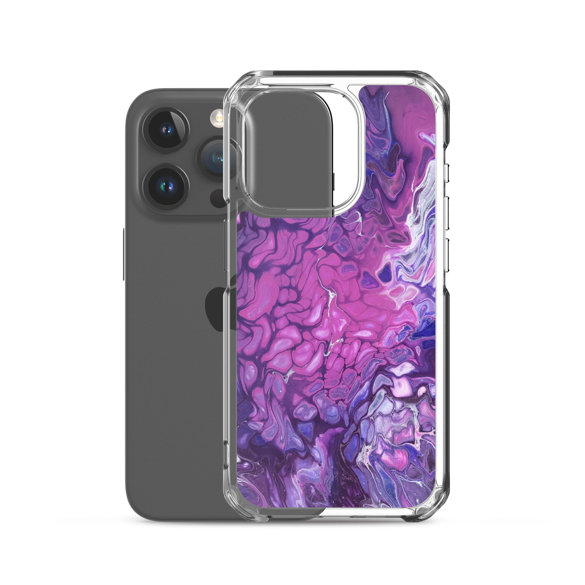 Clear Case for iPhone® - Purple's Paradise - Liminal Layers