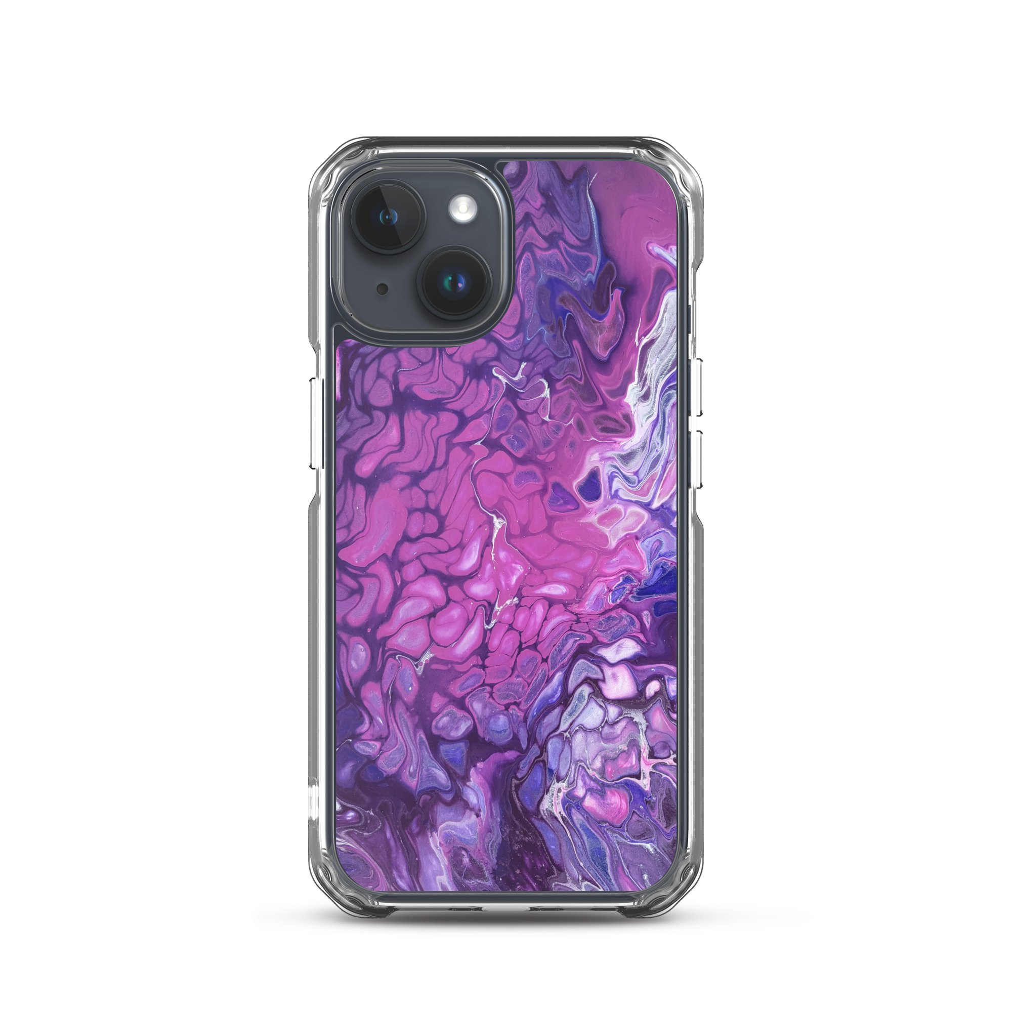 Clear Case for iPhone® - Purple's Paradise - Liminal Layers