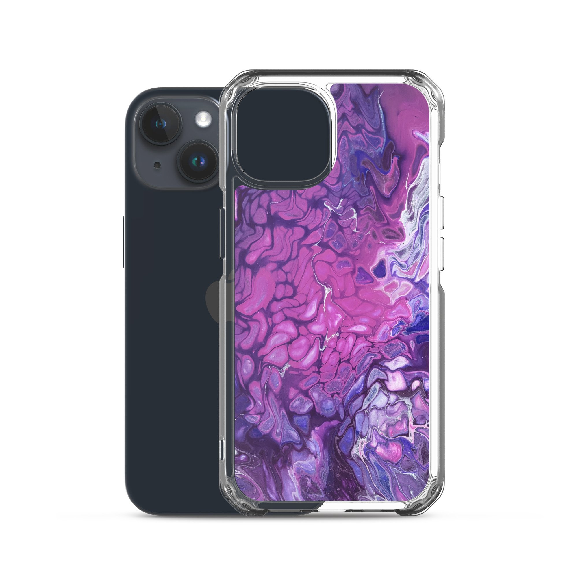 Clear Case for iPhone® - Purple's Paradise - Liminal Layers