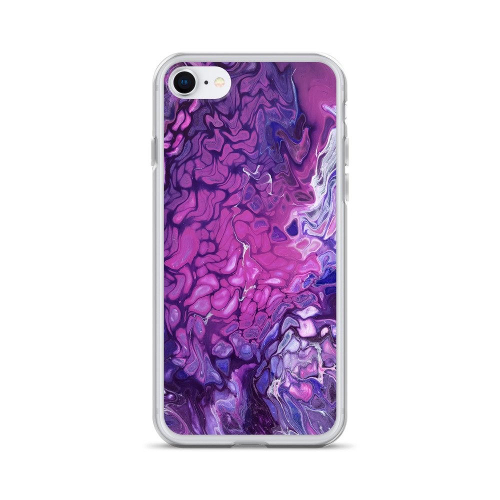 Clear Case for iPhone® - Purple's Paradise - Liminal Layers