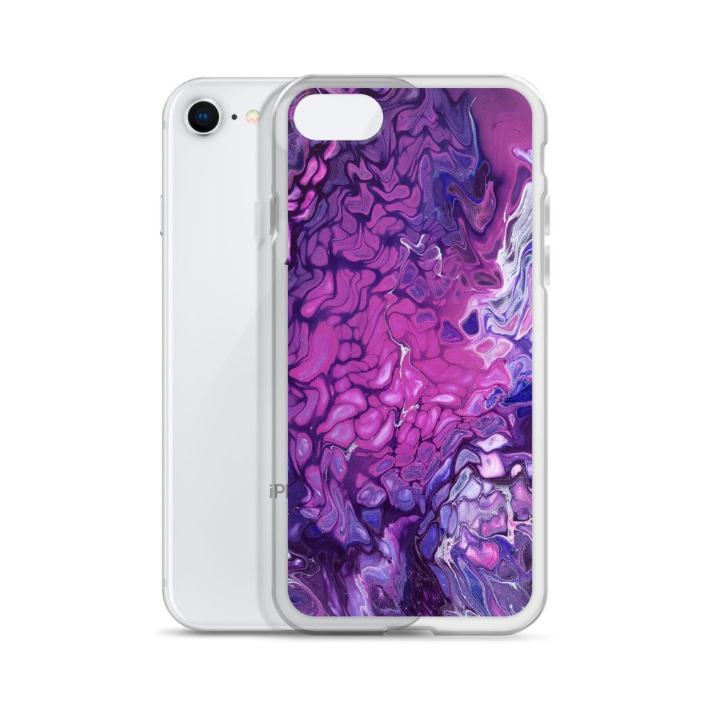 Clear Case for iPhone® - Purple's Paradise - Liminal Layers