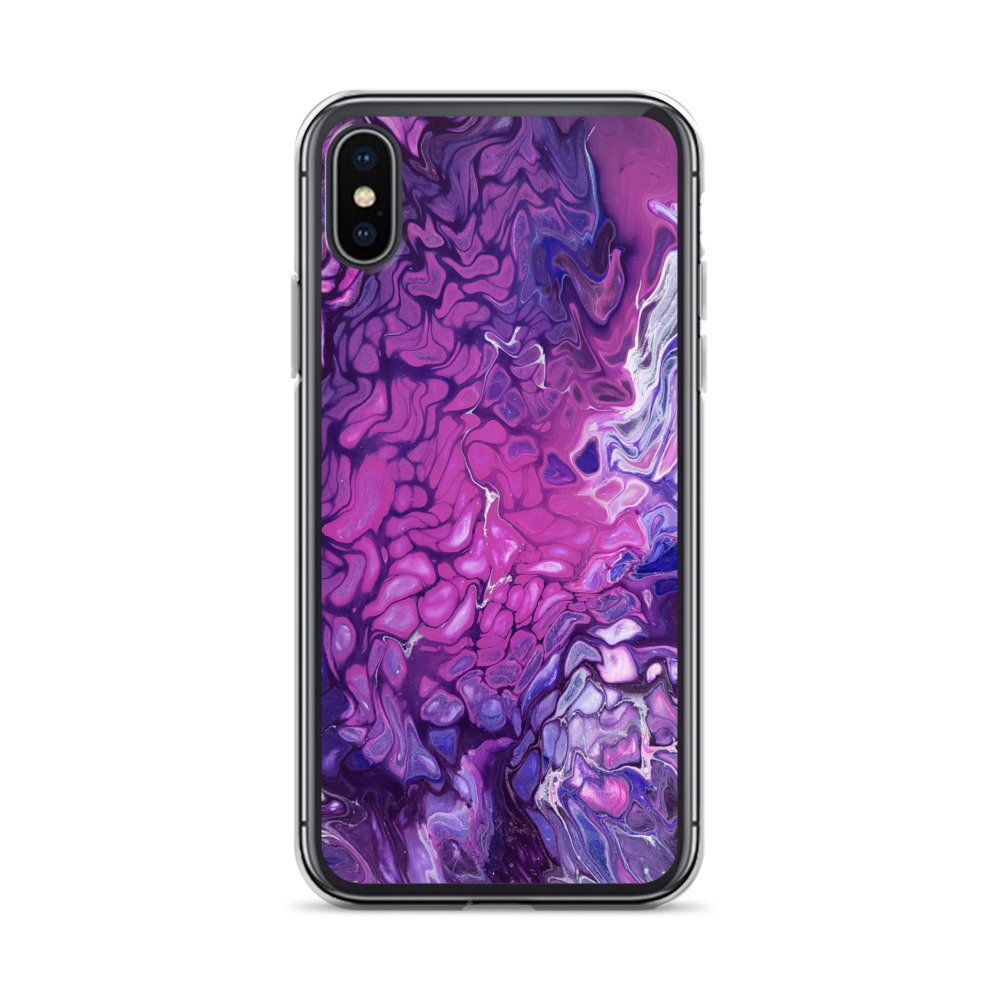 Clear Case for iPhone® - Purple's Paradise - Liminal Layers